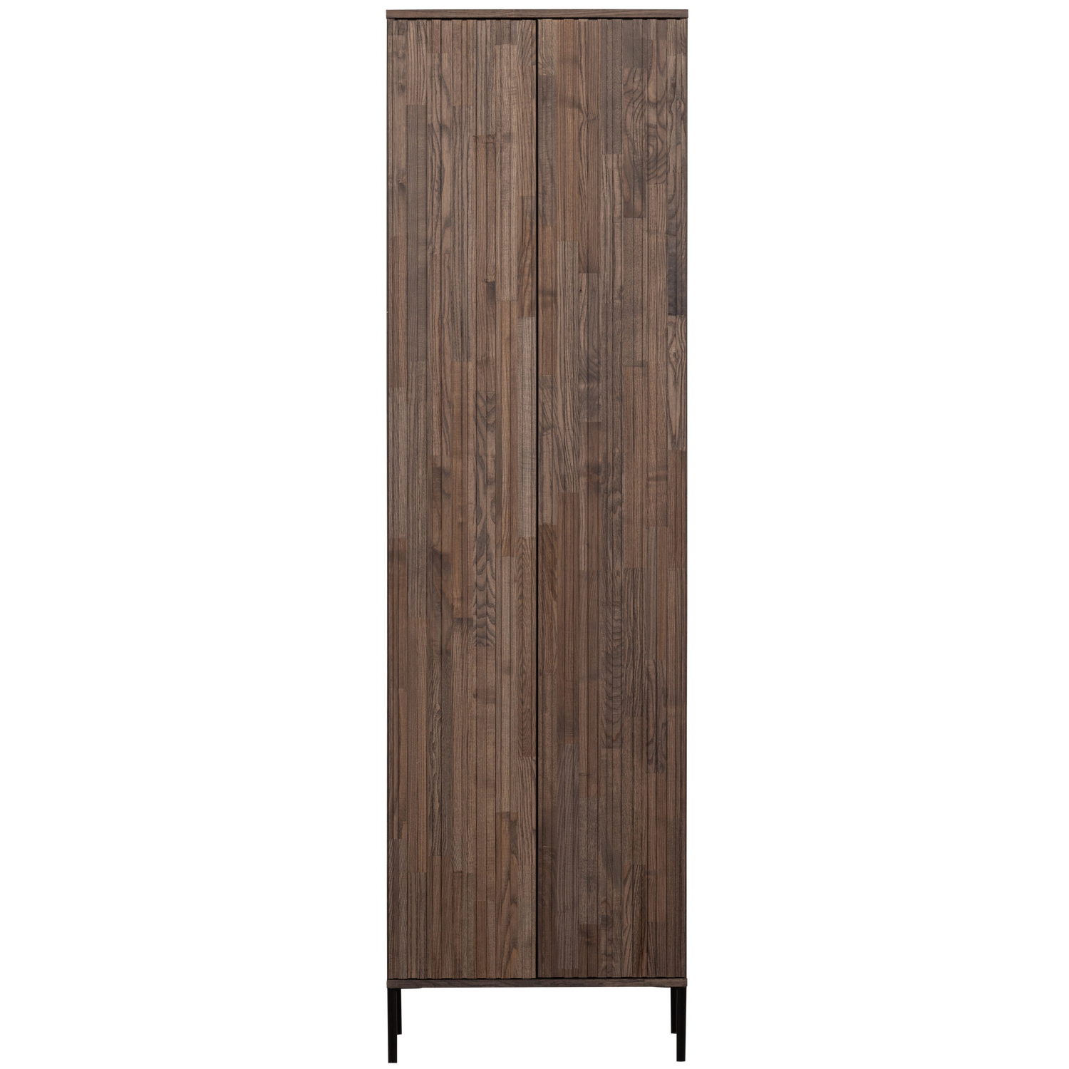 Woood | Hoge kast Gravure espresso