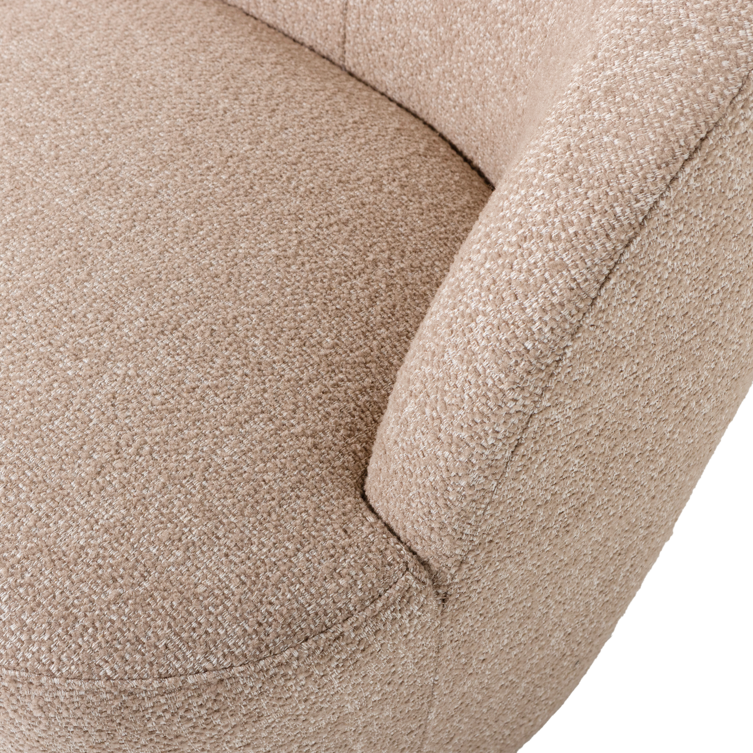 Woood | Draaifauteuil Serra naturel melange