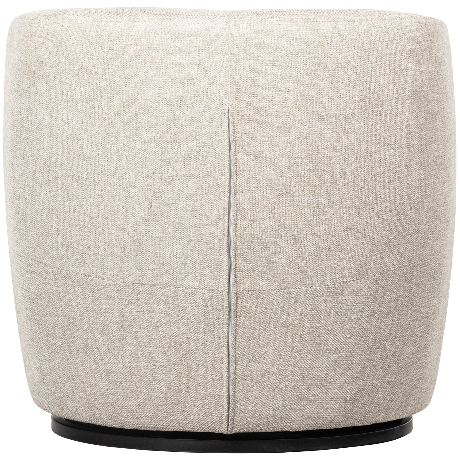 Woood | Draaifauteuil Serra geweven stof off white