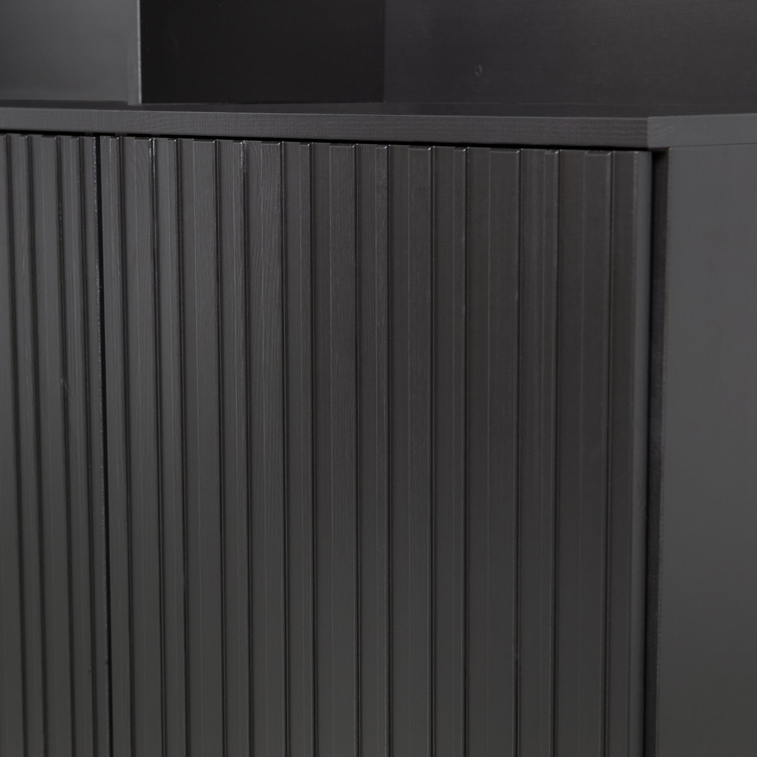 Woood | Wandkast Gravure zwart