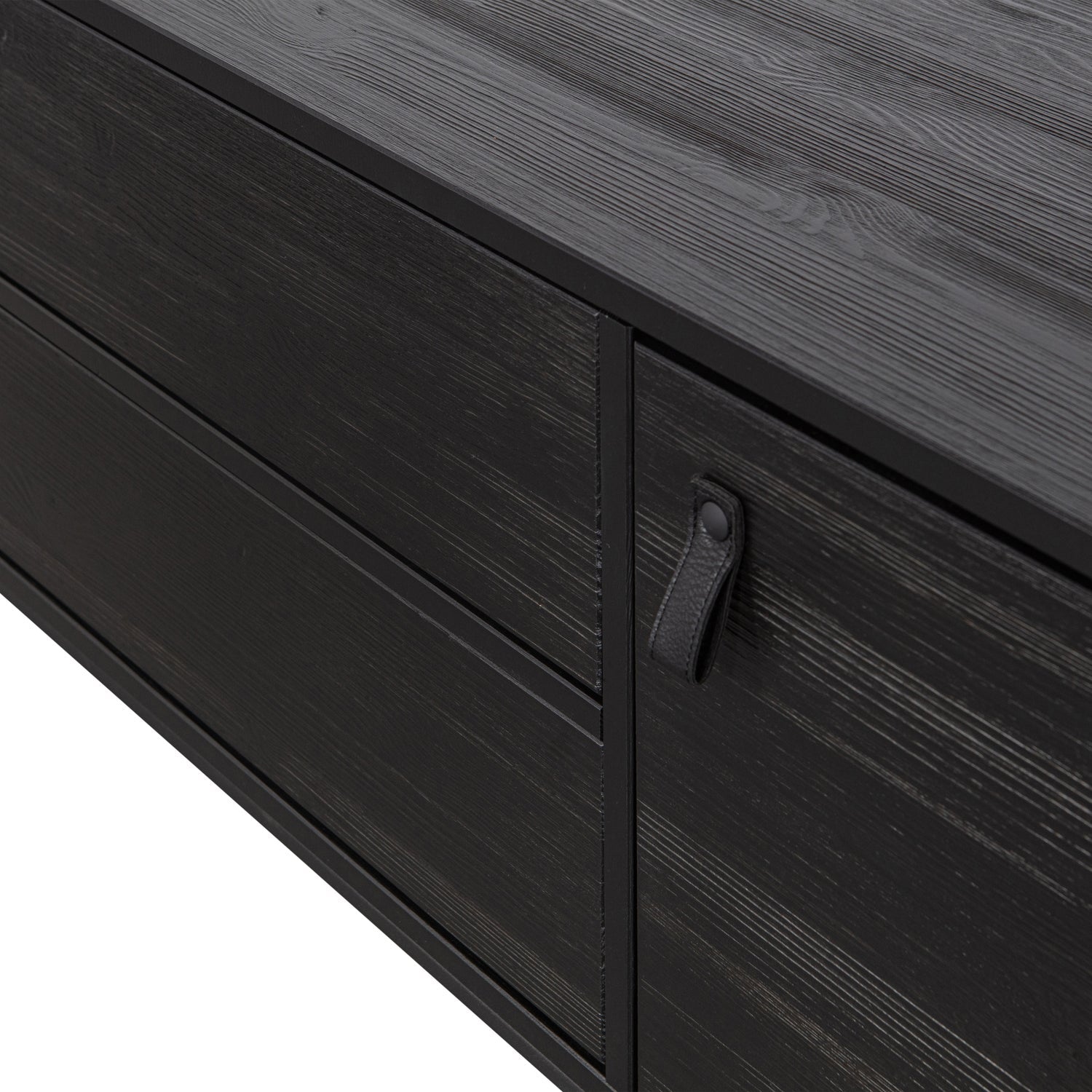 Woood | Tv meubel Silas 180cm zwart