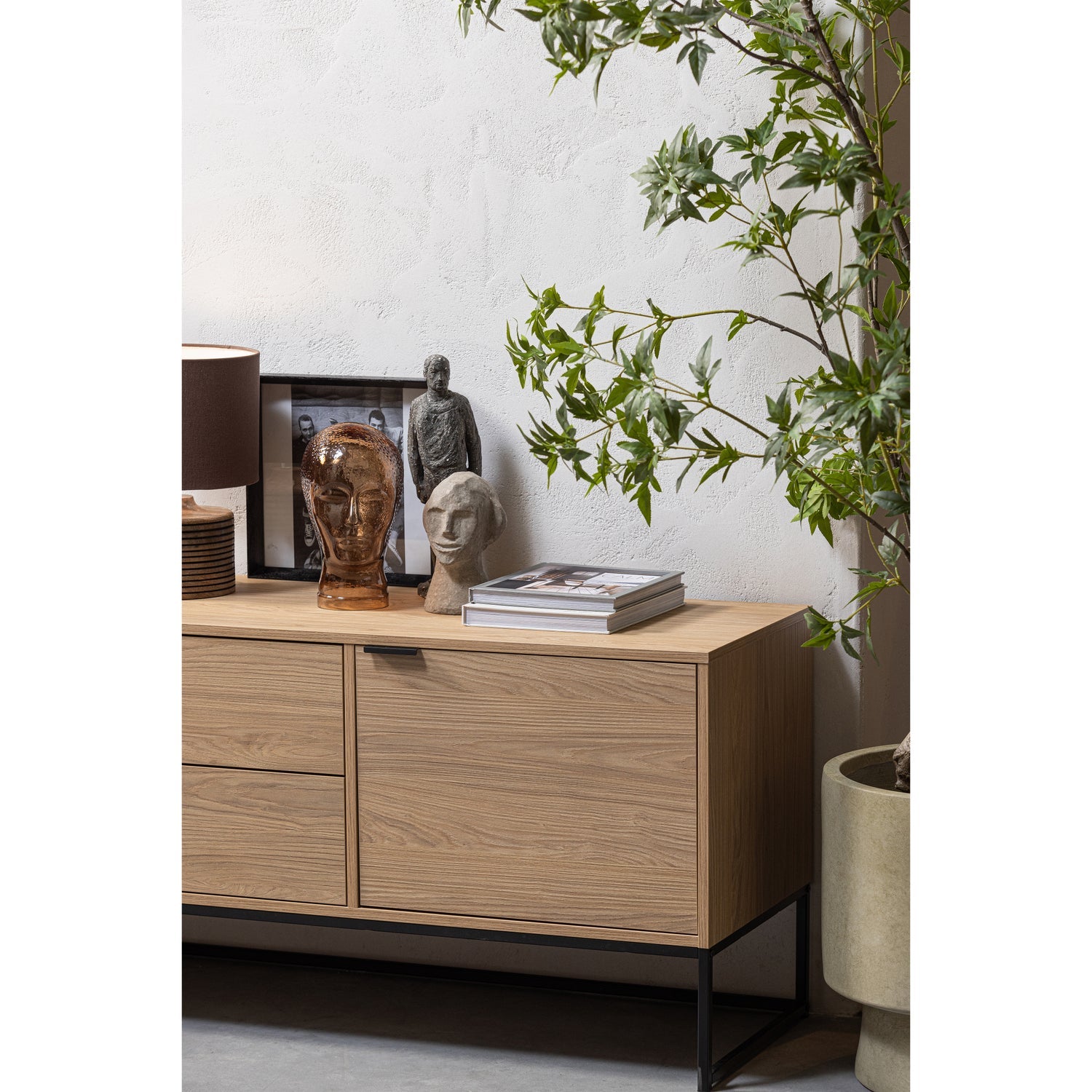 Woood | Tv meubel Silas 180cm eiken