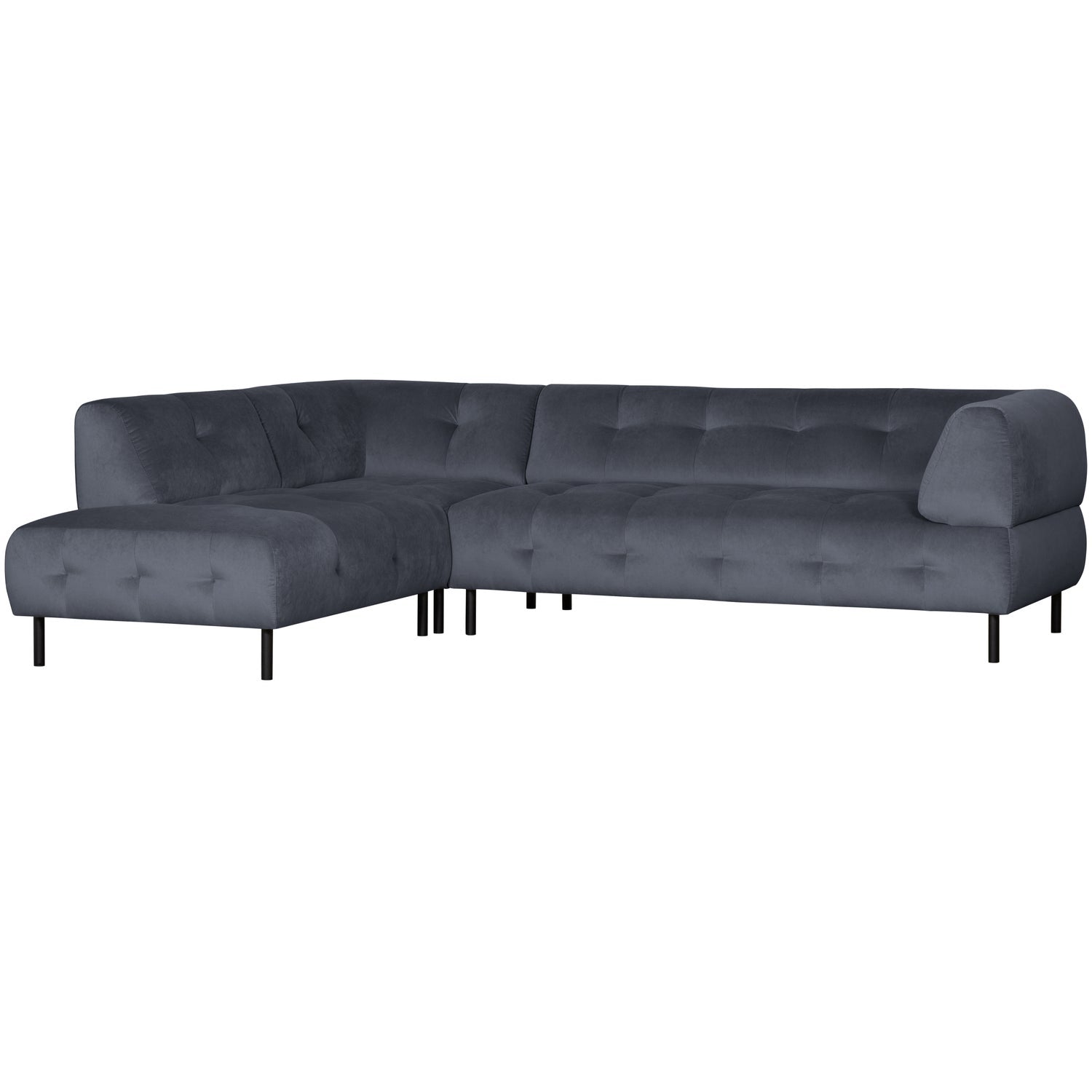 Woood | Hoekbank Lloyd links velvet wolk
