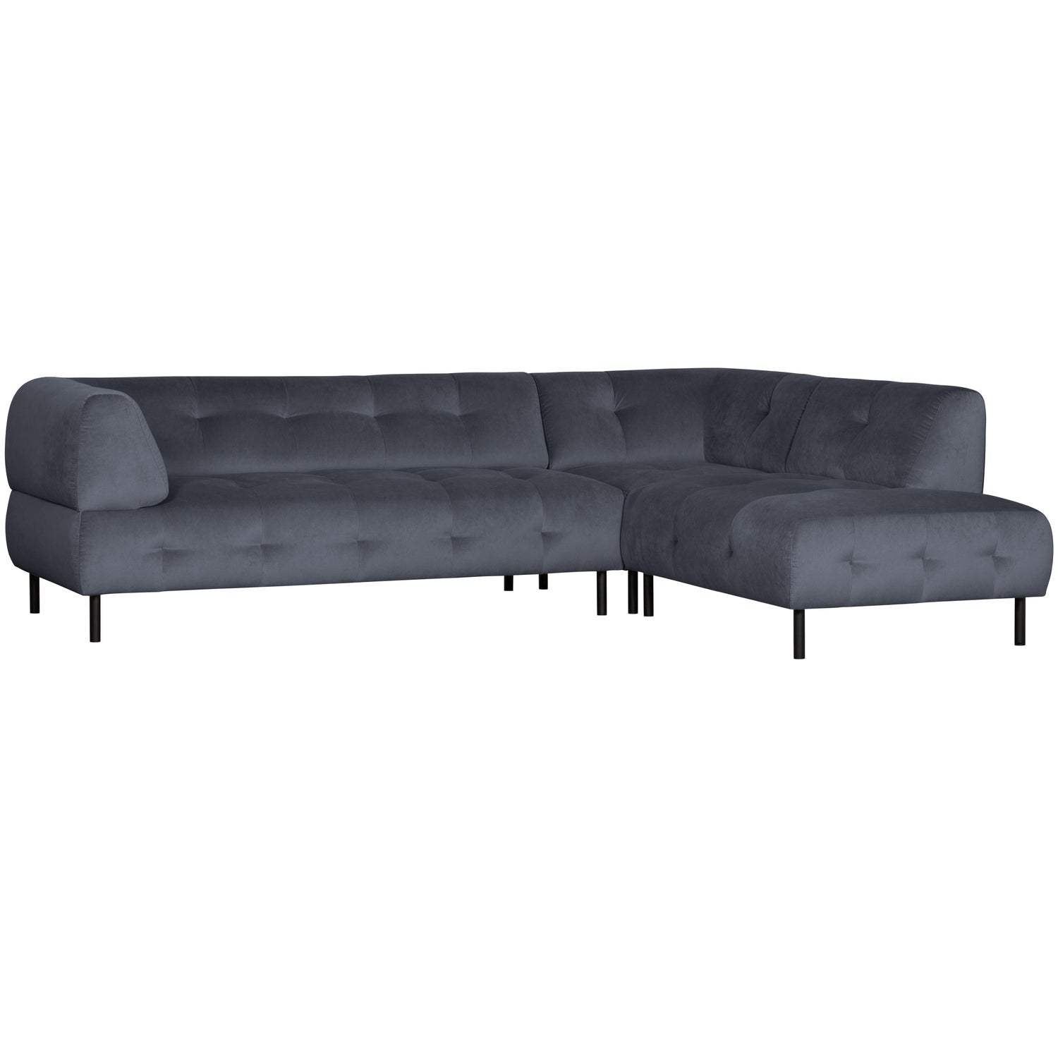 Woood | Hoekbank Lloyd rechts velvet wolk