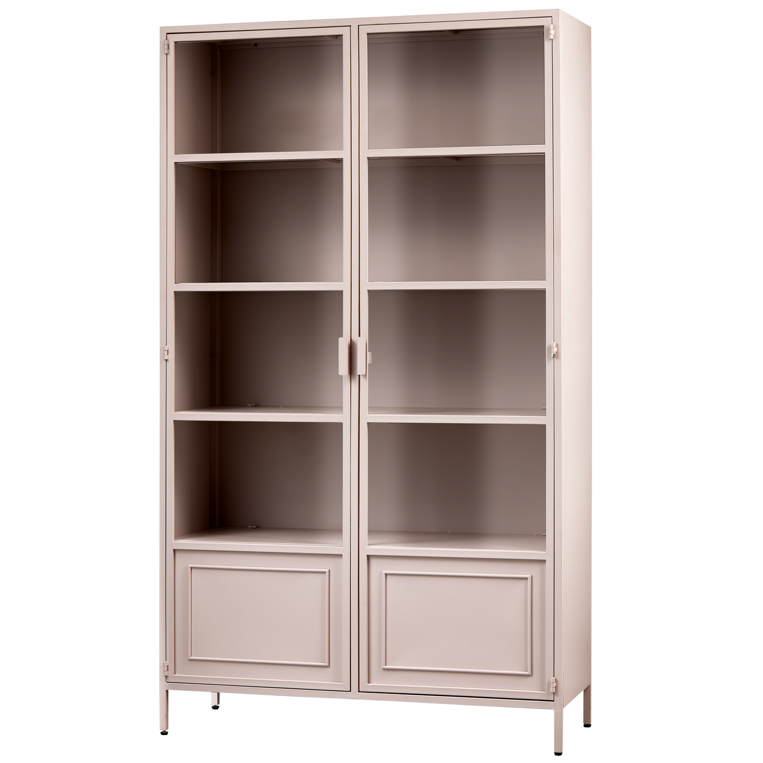 Woood | Vitrinekast XL Ronja metaal soft pink