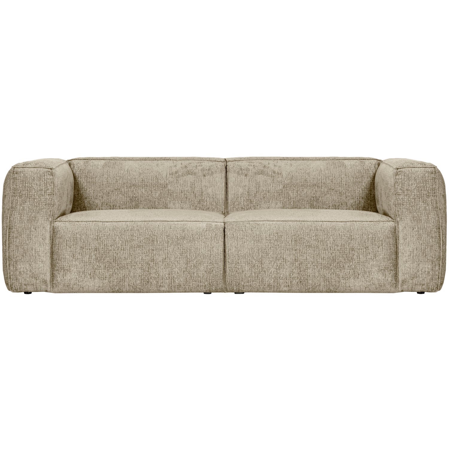 Woood | Rechte bank Bean 3,5-zits structure velvet buttermilk
