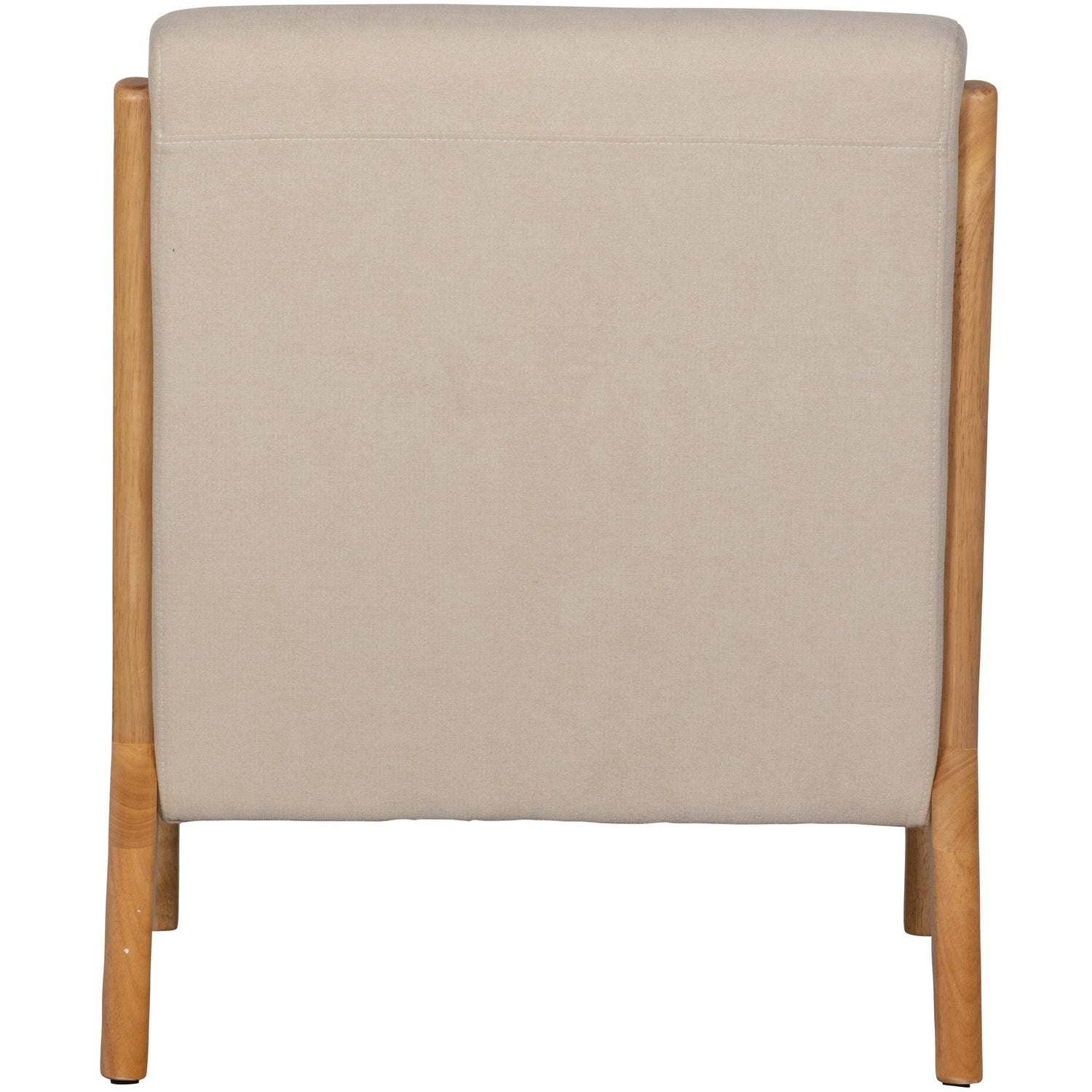 Woood | Fauteuil Mark geweven stof naturel