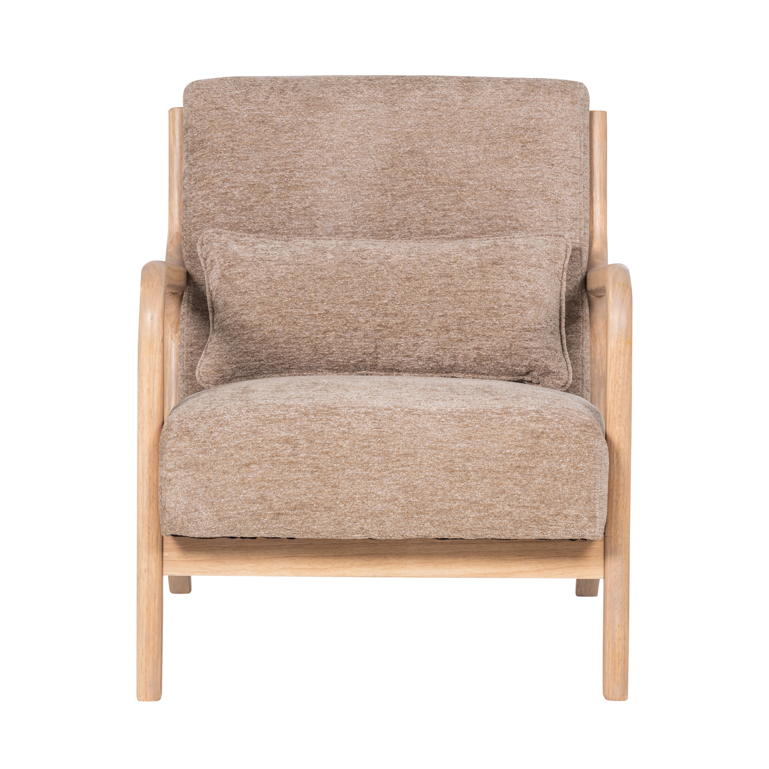 Woood | Fauteuil Mark chenille zand