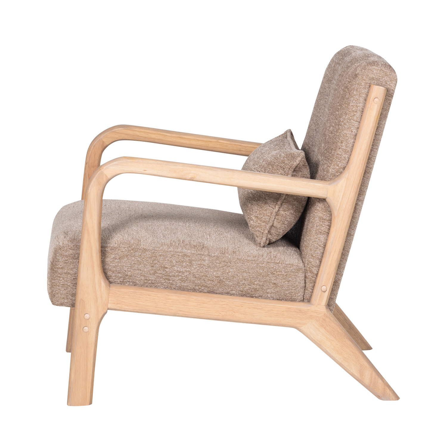 Woood | Fauteuil Mark chenille zand