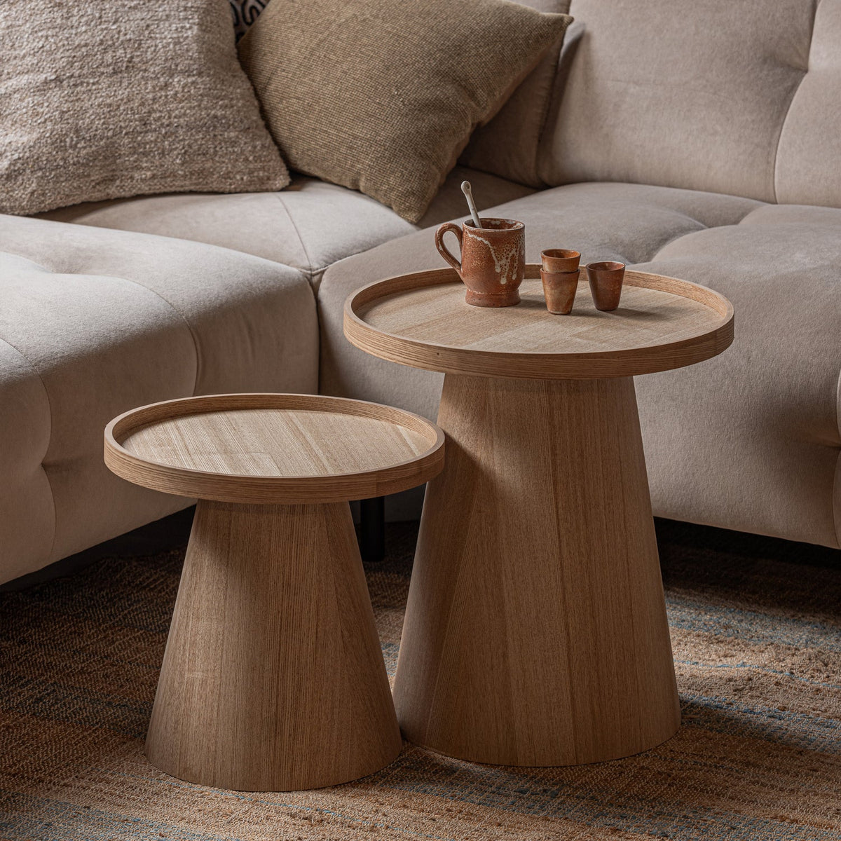 Woood | Bijzettafel Maud naturel