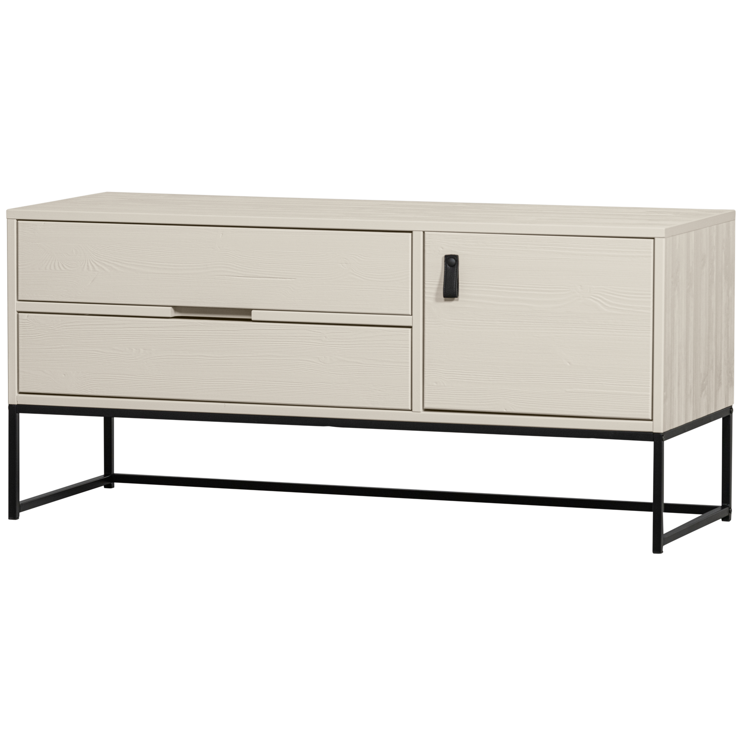 Woood | Tv meubel Silas 120cm grenen dust