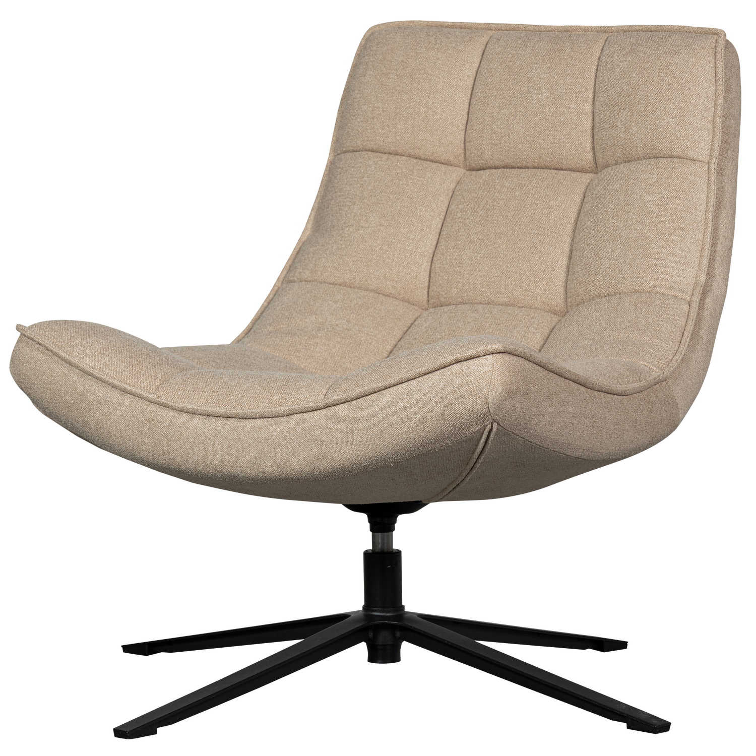 Woood | Draaifauteuil Maudi naturel