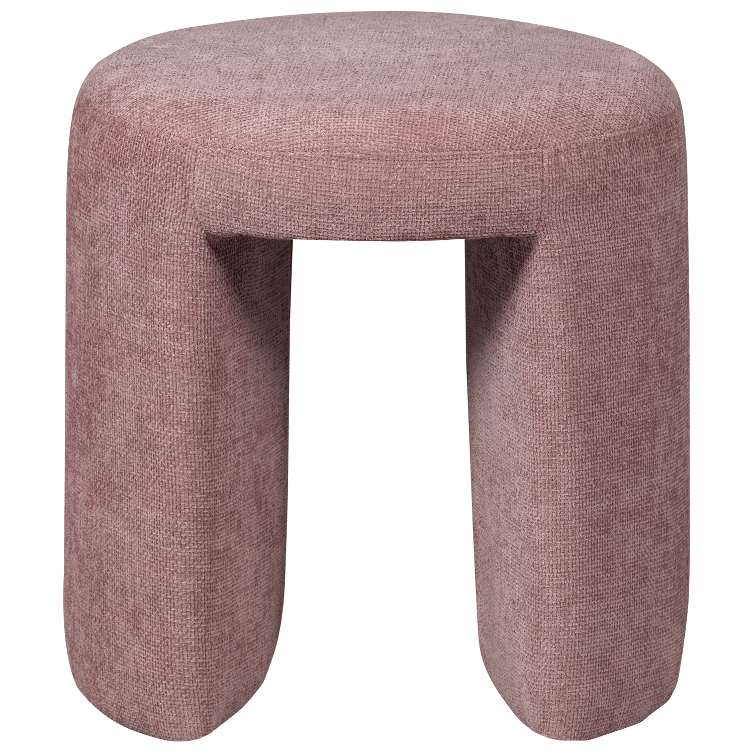 Woood | Kruk Charlie gestoffeerd blush