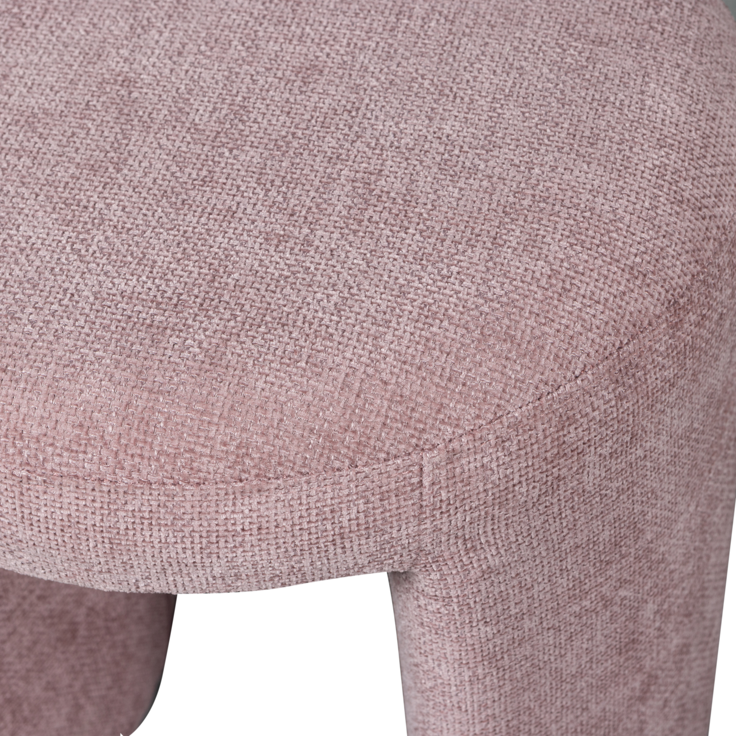 Woood | Kruk Charlie gestoffeerd blush