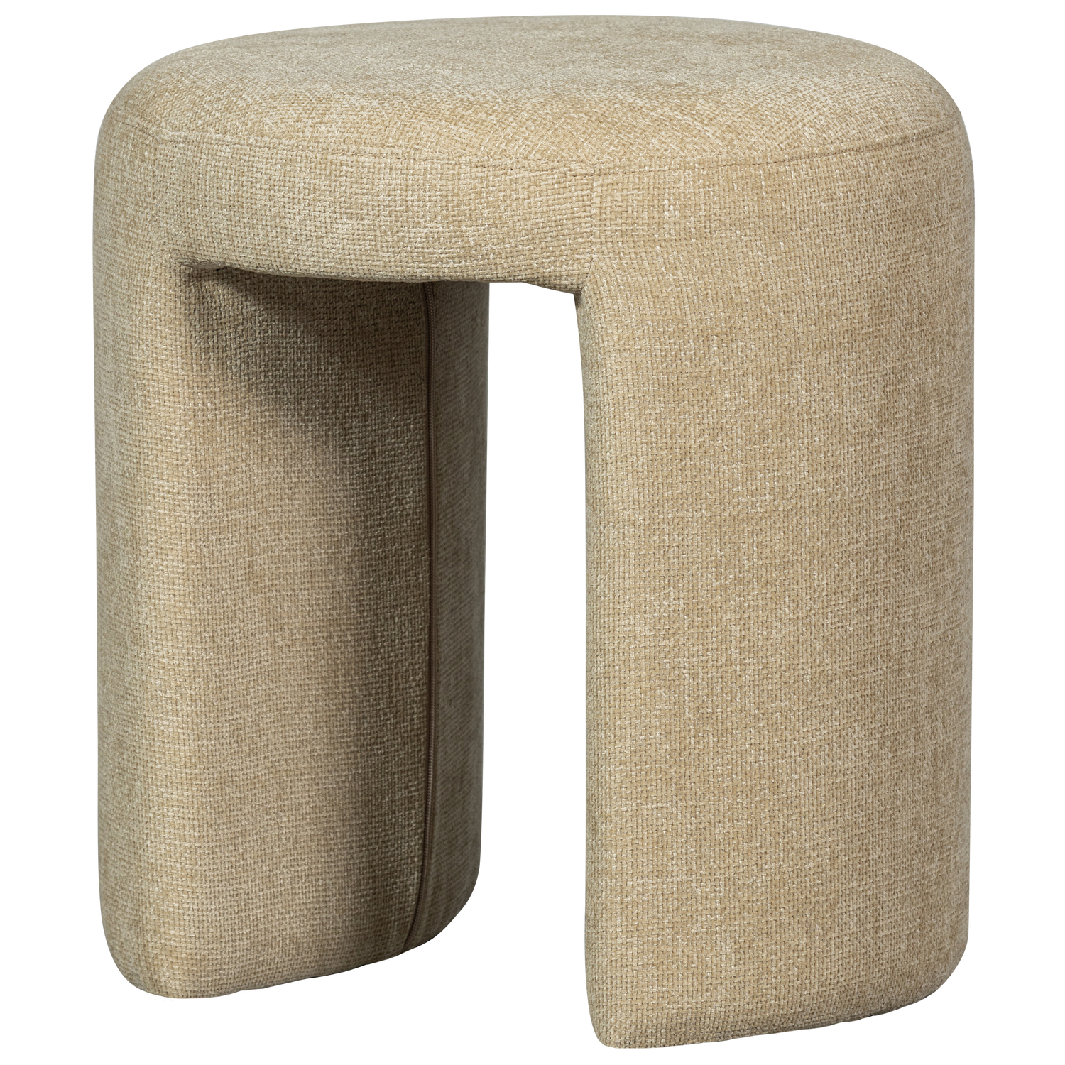 Woood | Kruk Charlie gestoffeerd naturel