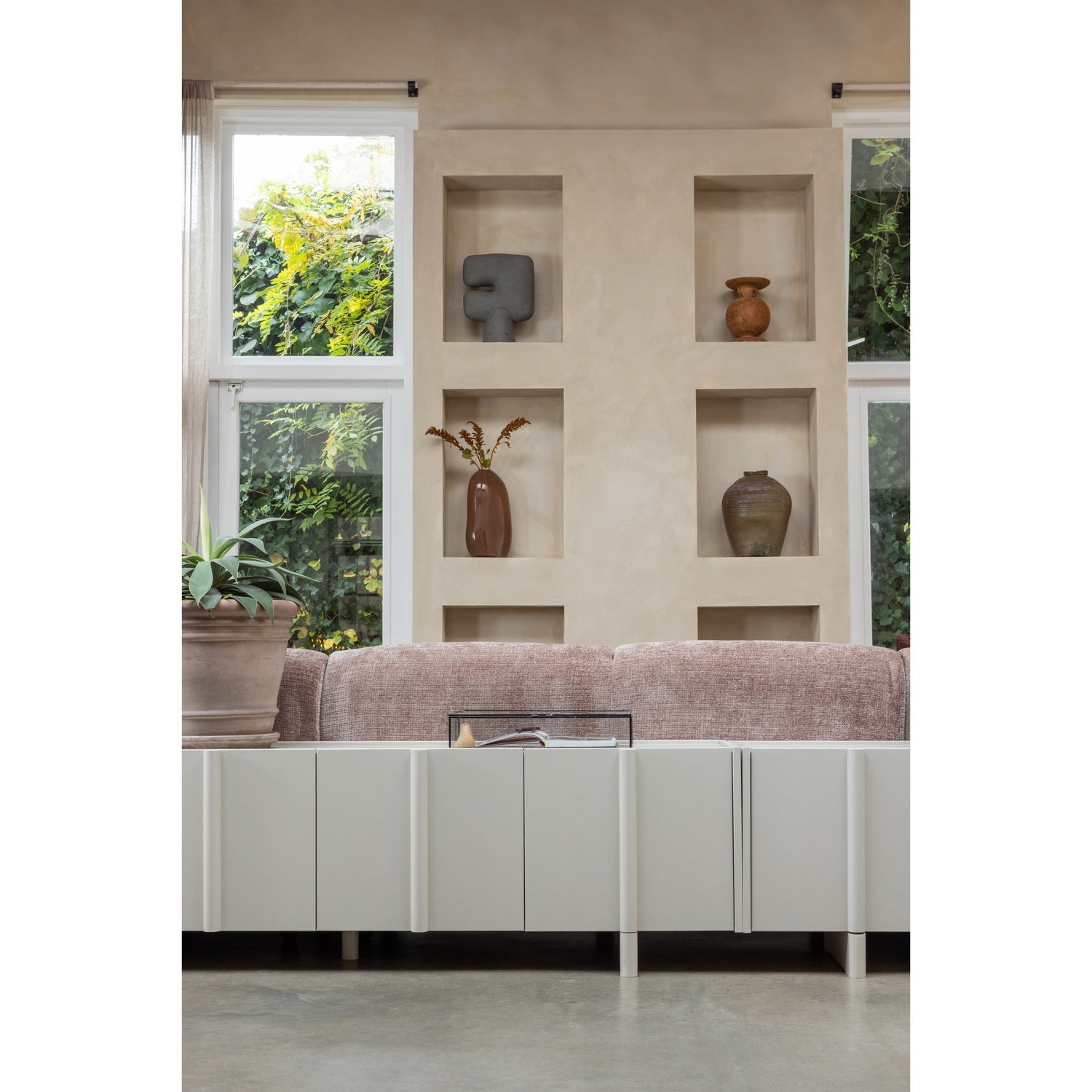 Woood | Tv meubel Basu 152cm dust