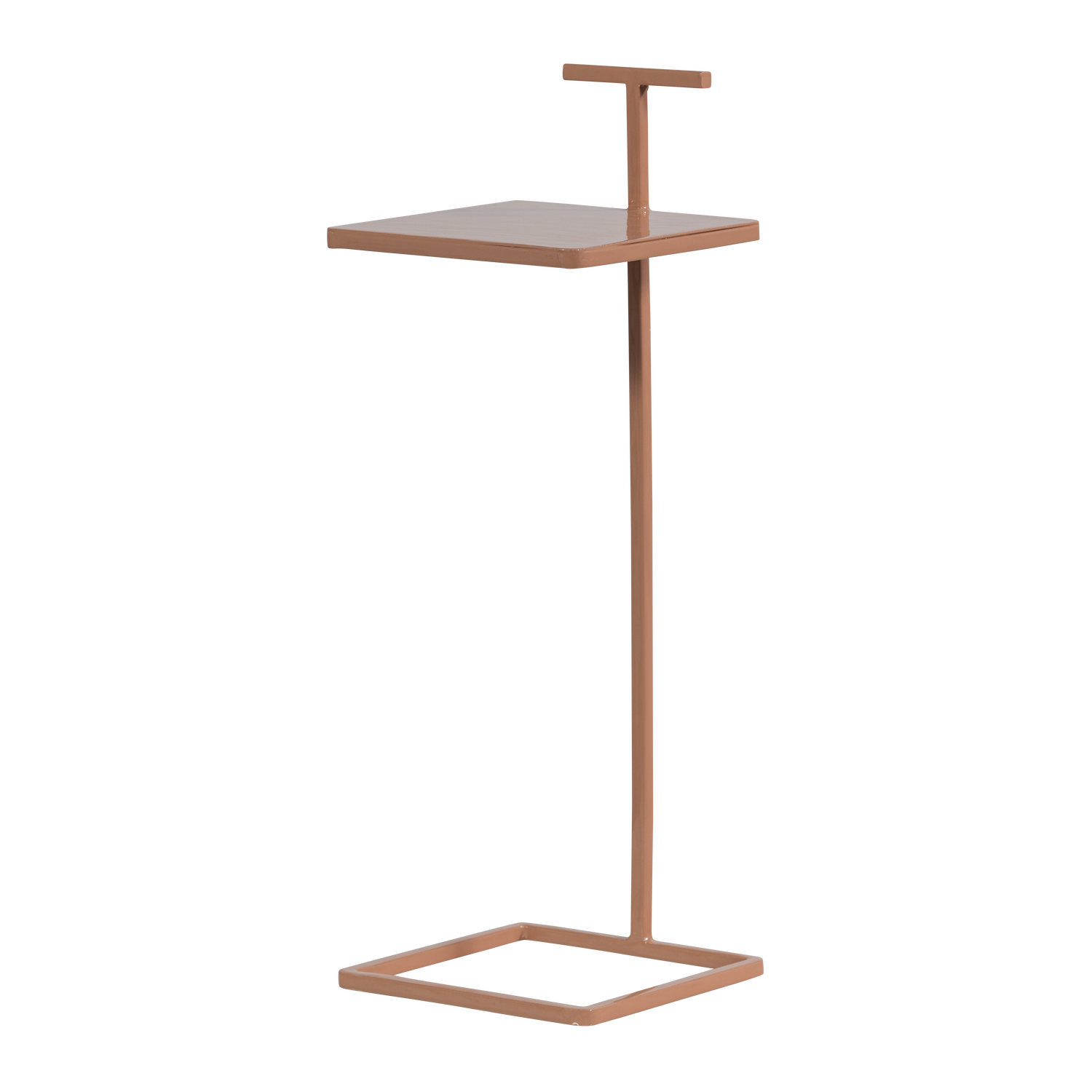 Woood | Bijzettafel Toste metaal oudroze