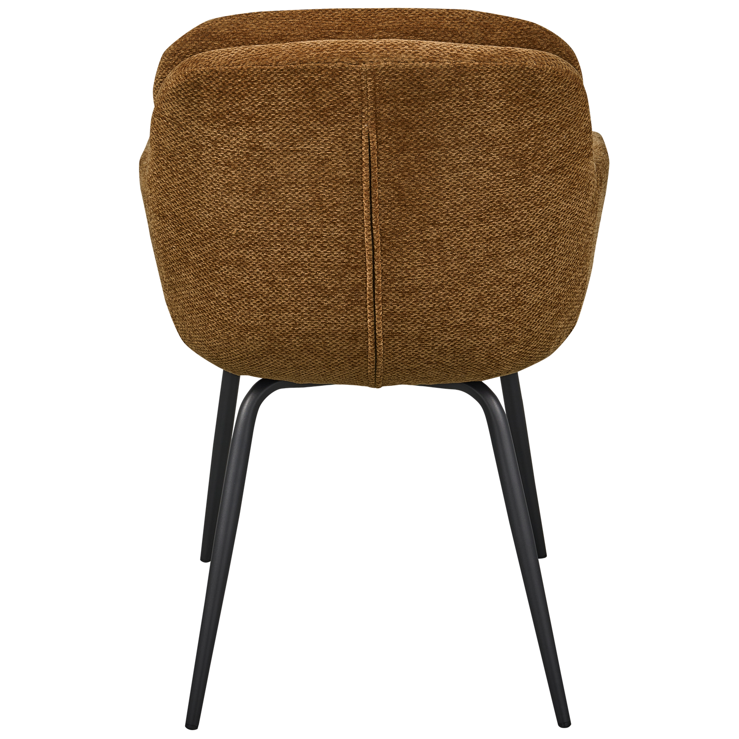 Woood | Eetkamerstoel Runa chenille karamel