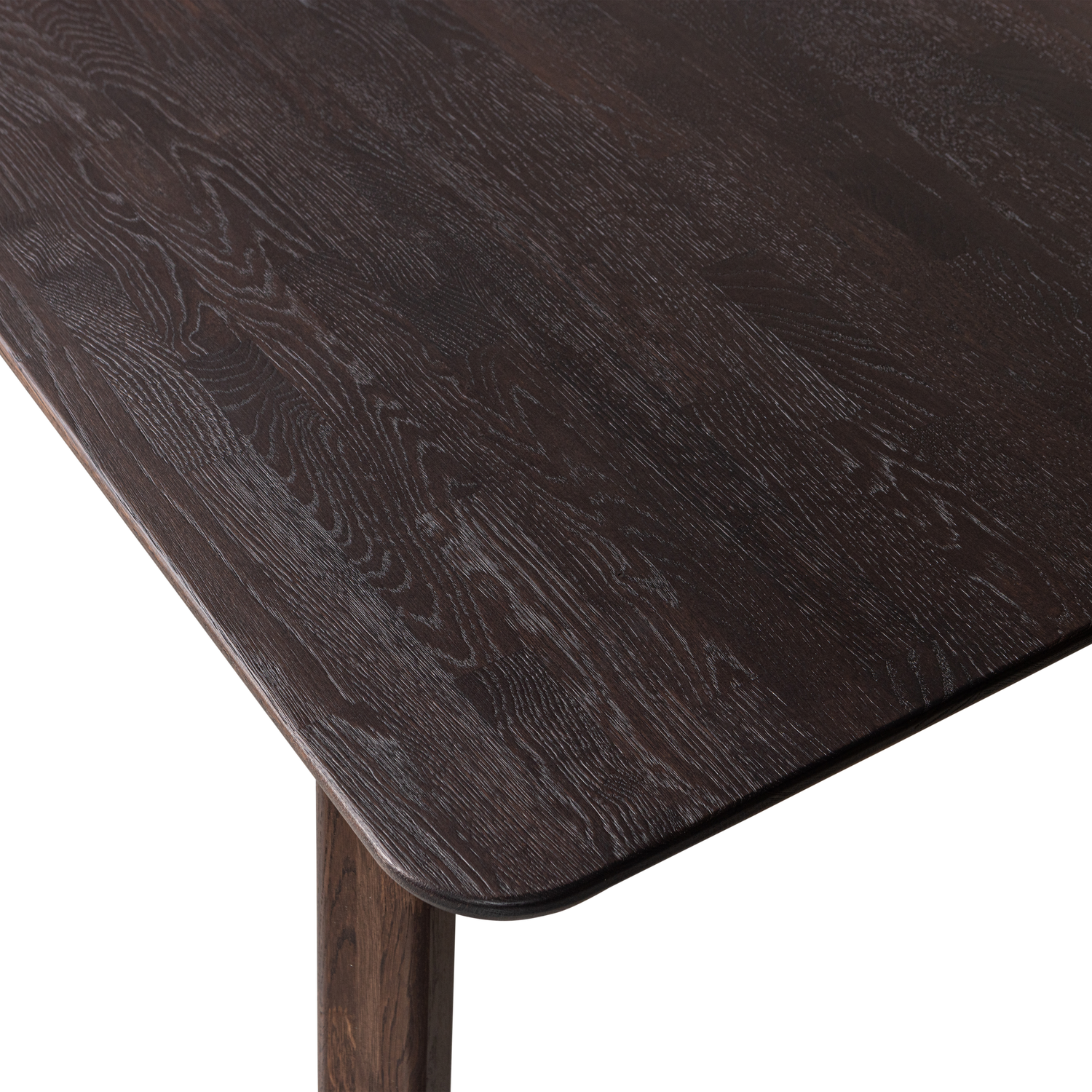 Woood | 4-Standen poot Haarlem eiken mystic brown set van 2