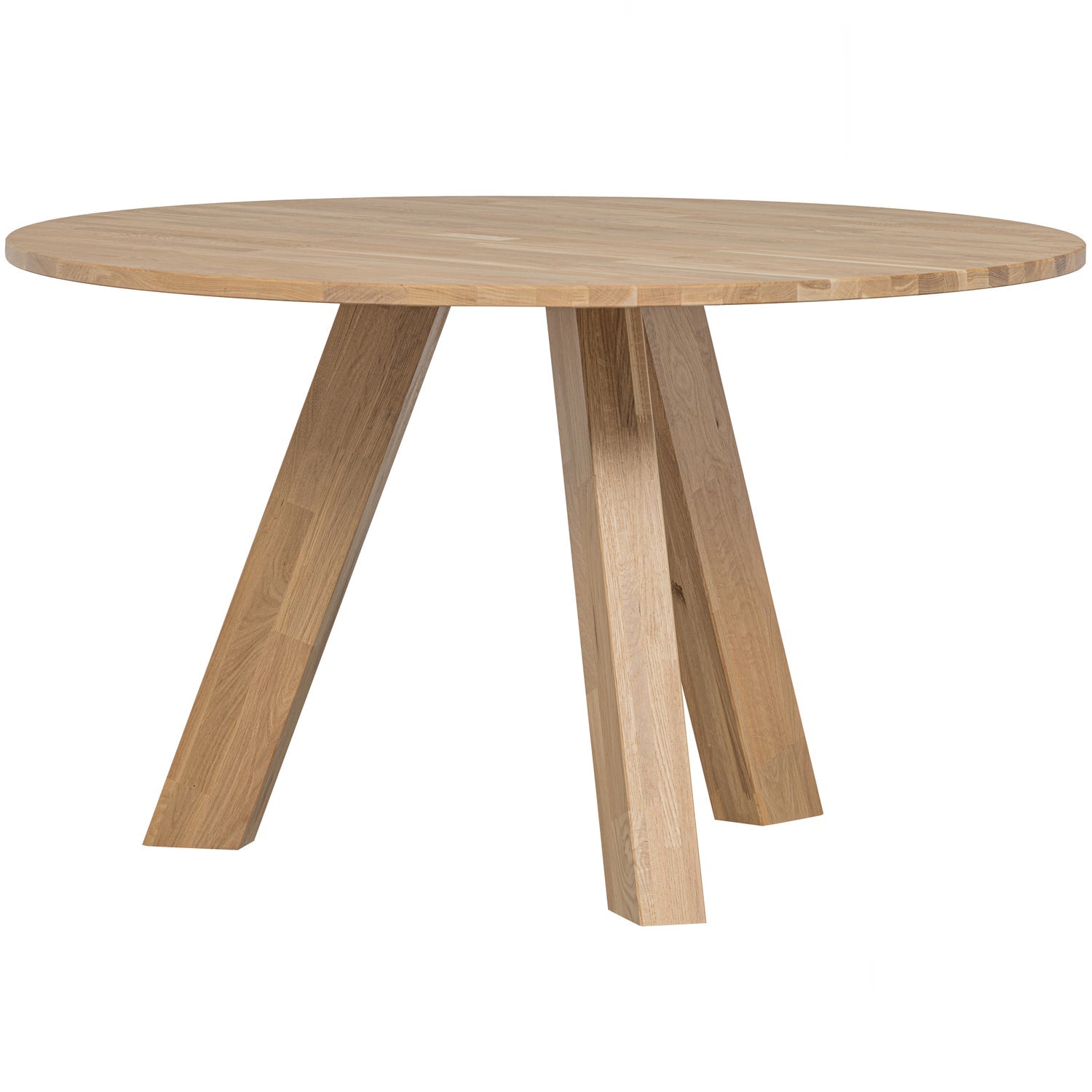 Woood | Ronde eettafel Rhonda 130cm eiken