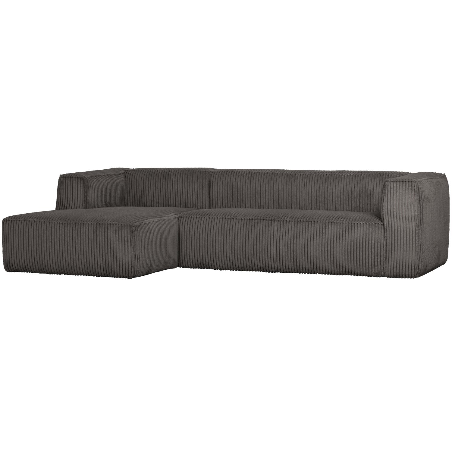 Woood | Hoekbank Bean links ribstof terrazzo