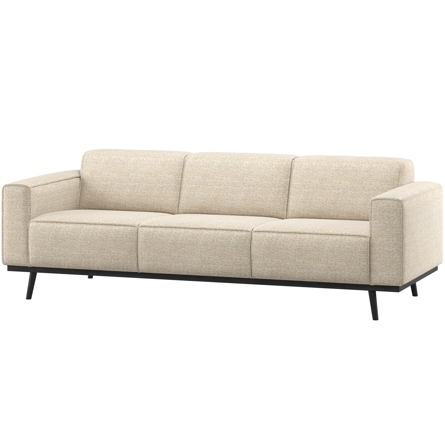 Woood | 3-zits bank Statement 230cm beige melange
