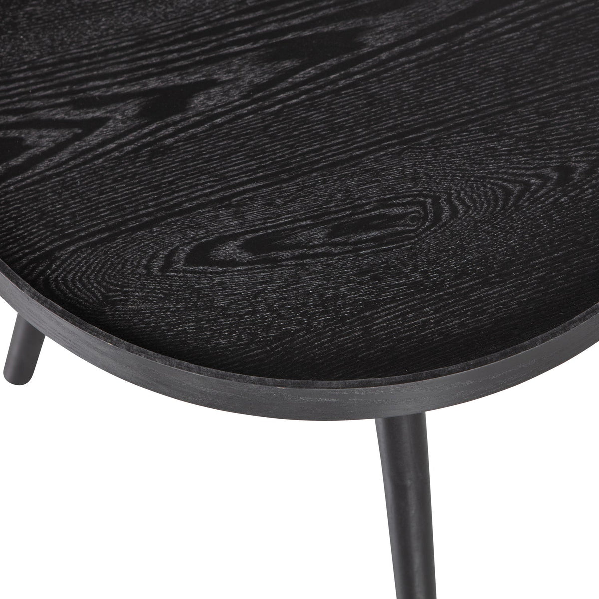 Woood | Bijzettafel Mesa M zwart
