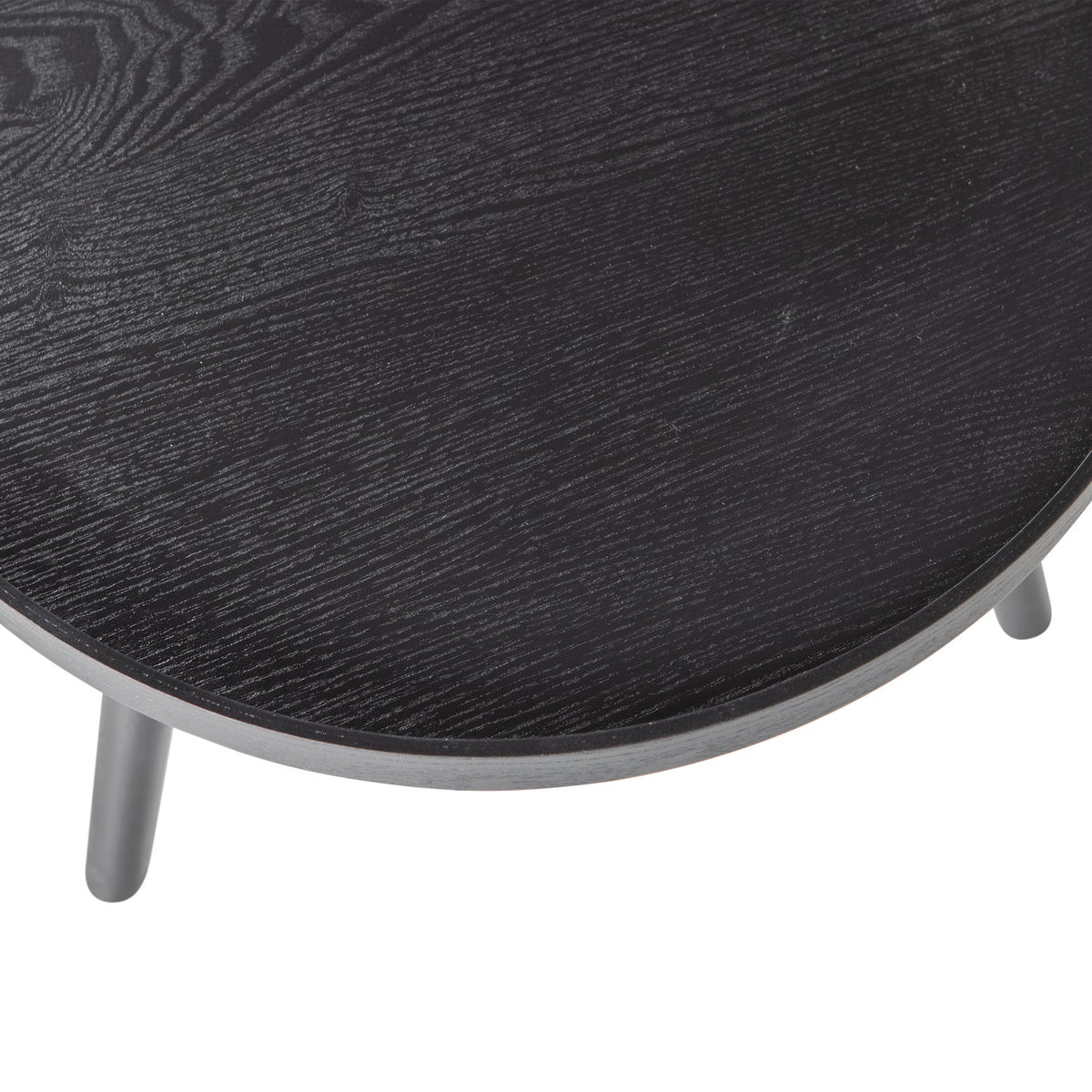Woood | Bijzettafel Mesa M zwart