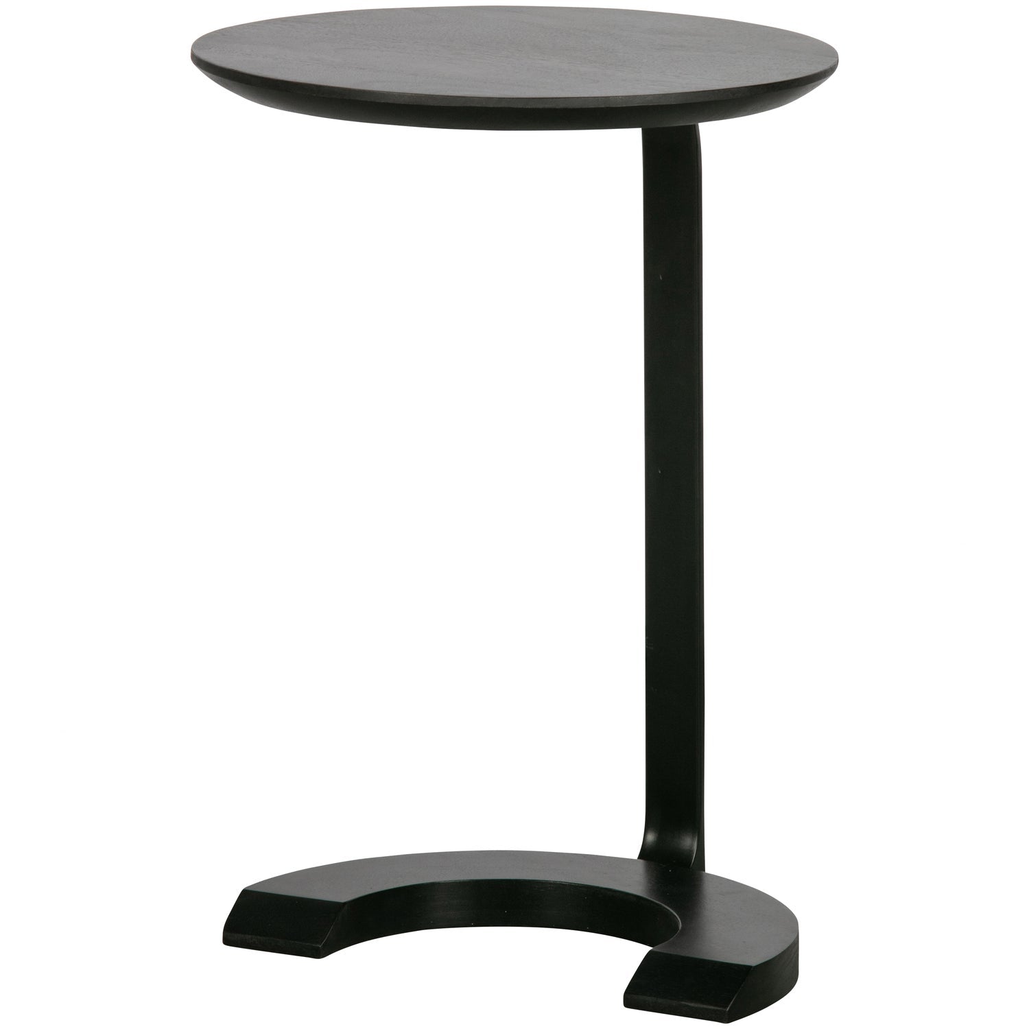 Woood | Bijzettafel Floor zwart