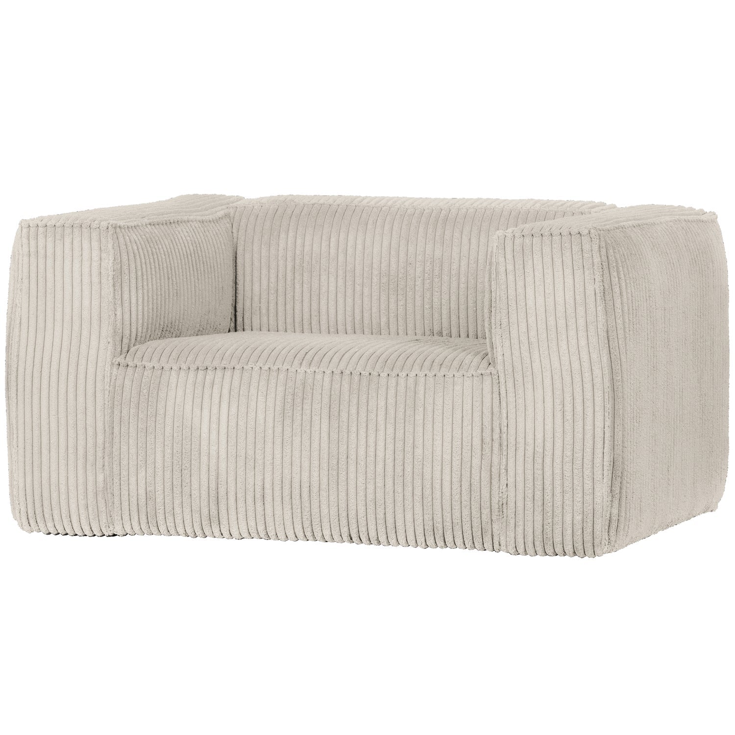 BEAN FAUTEUIL RIBSTOF NATUREL