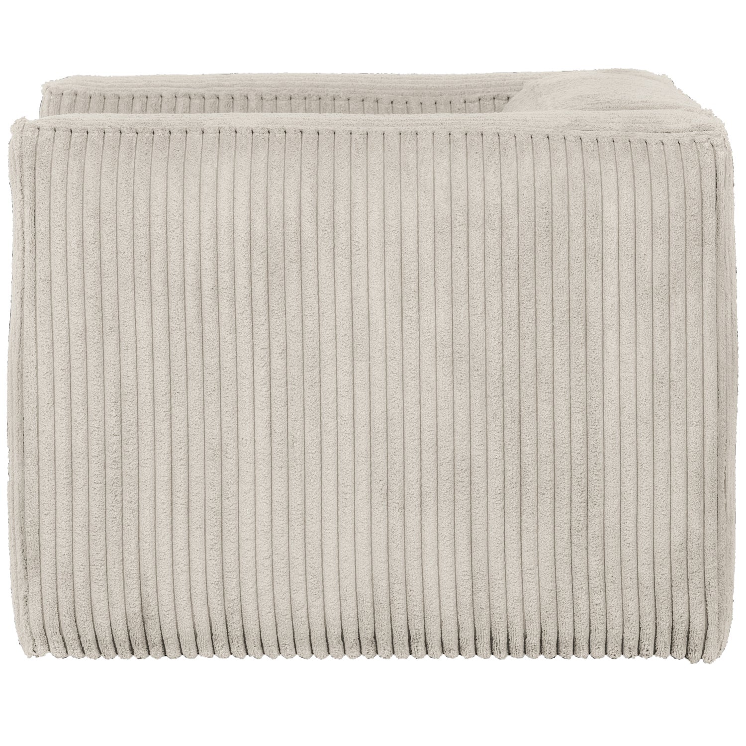 BEAN FAUTEUIL RIBSTOF NATUREL