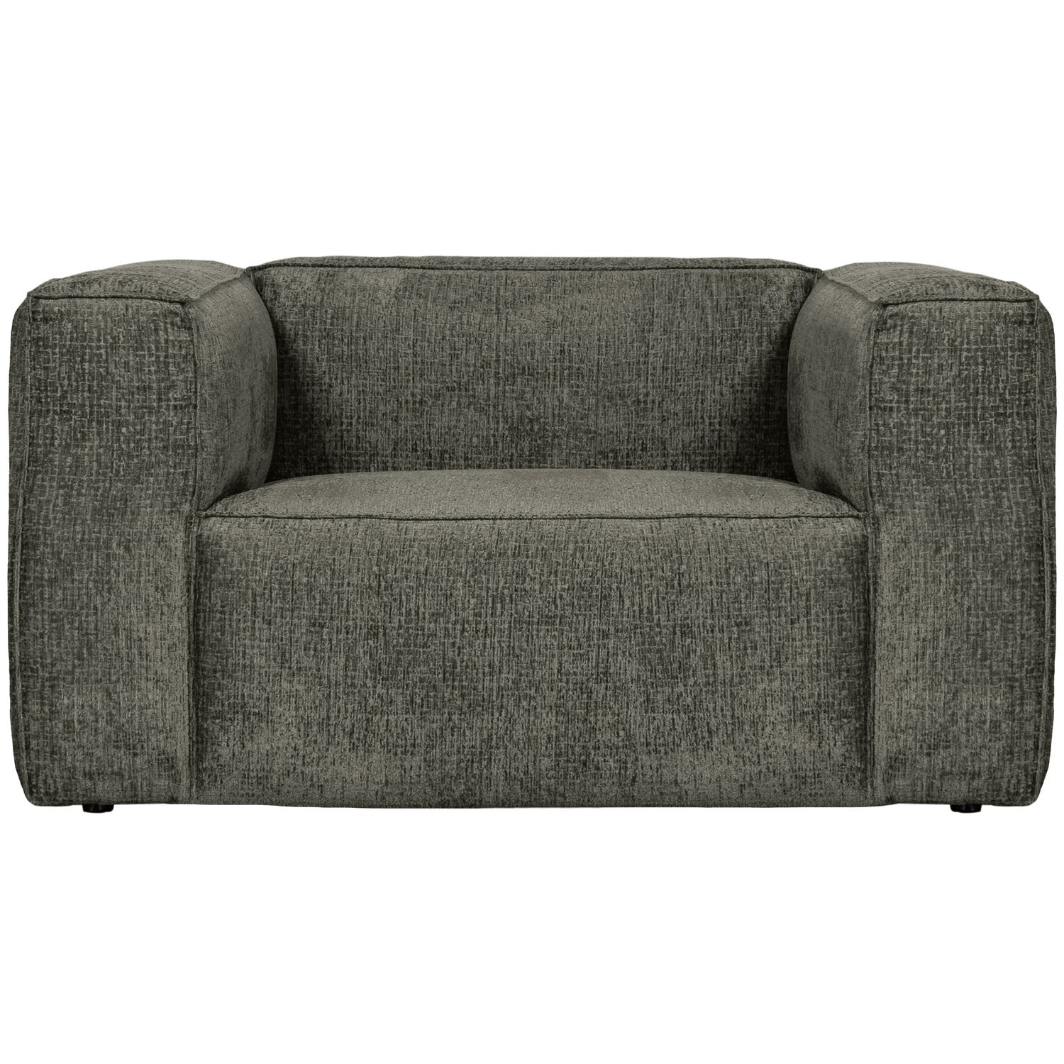 Woood | Fauteuil Bean structure velvet waterplant