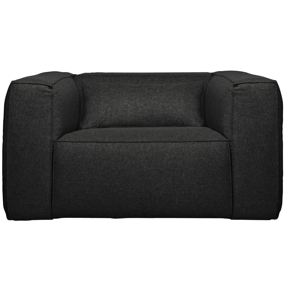 Woood | Fauteuil Bean incl. kussen donkergrijs