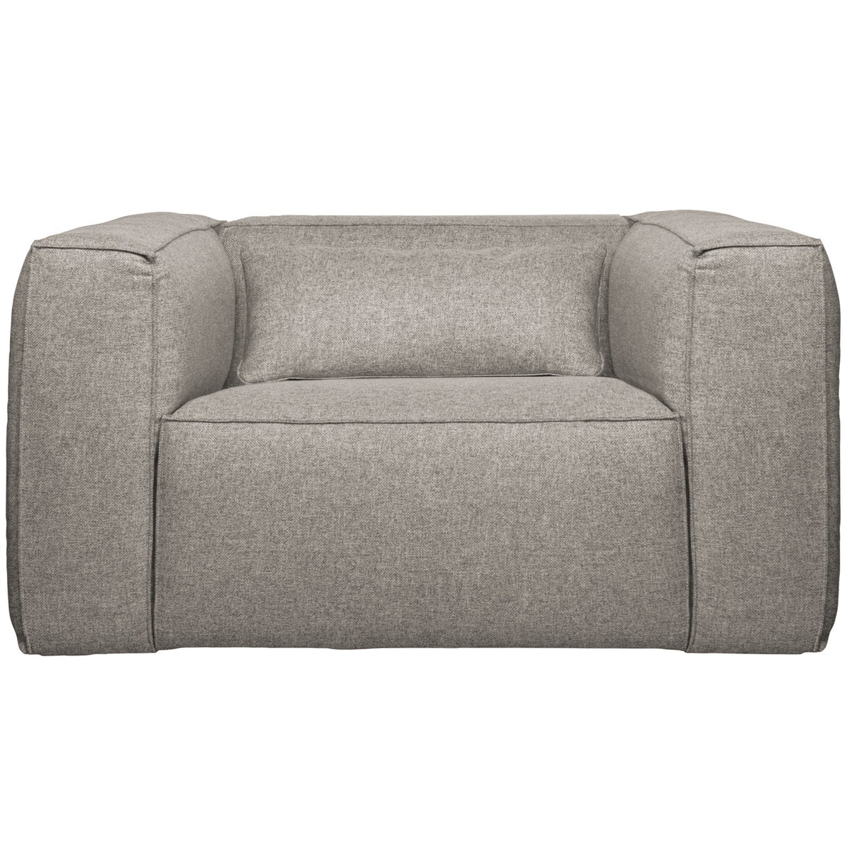 Woood | Fauteuil Bean incl. kussen lichtgrijs