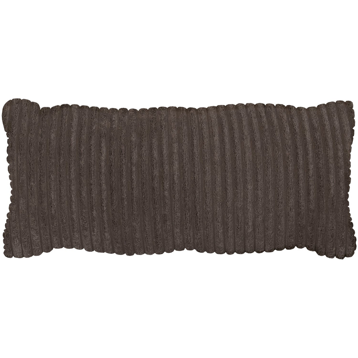 Woood | Kussen Bean ribstof mud