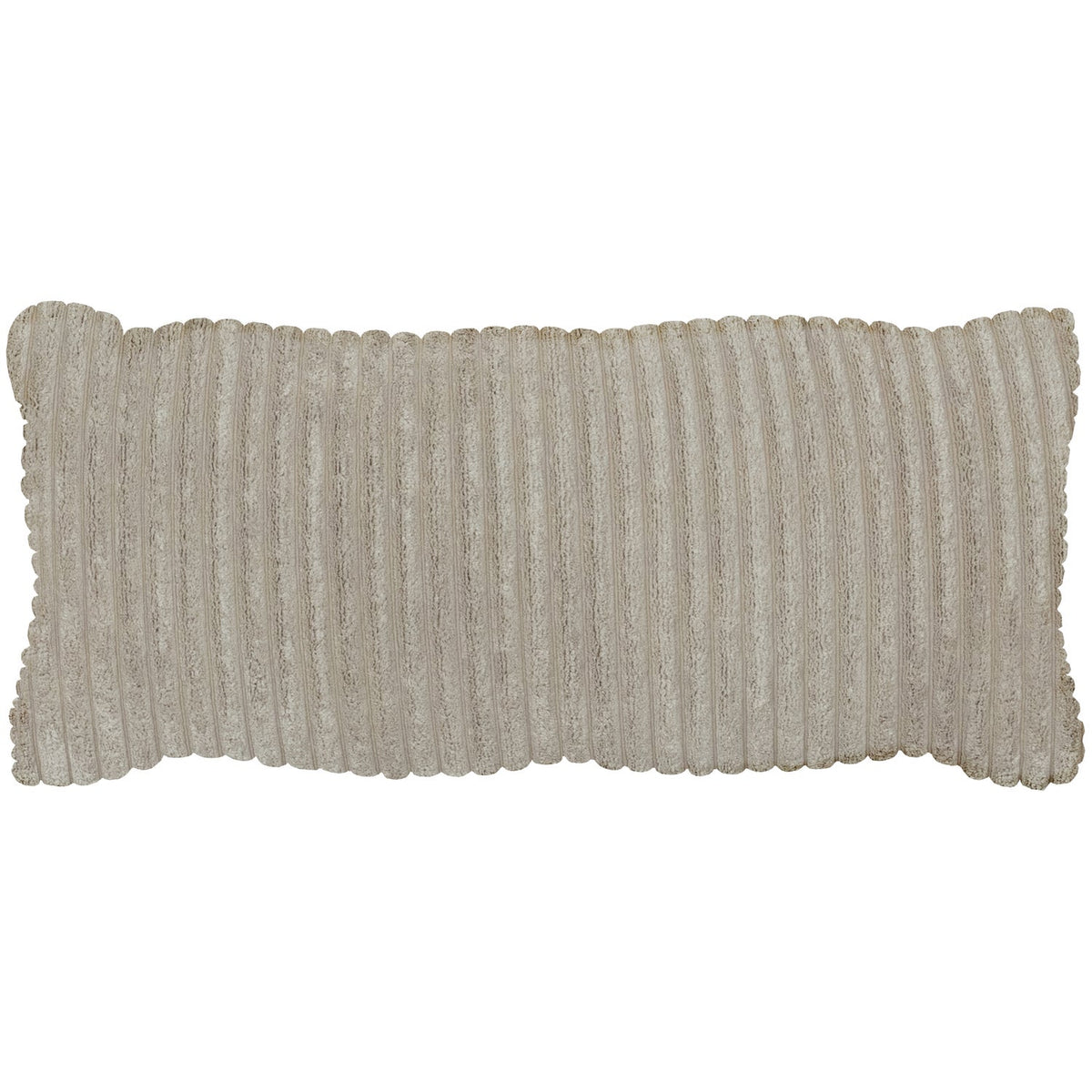 Woood | Kussen Bean ribstof naturel