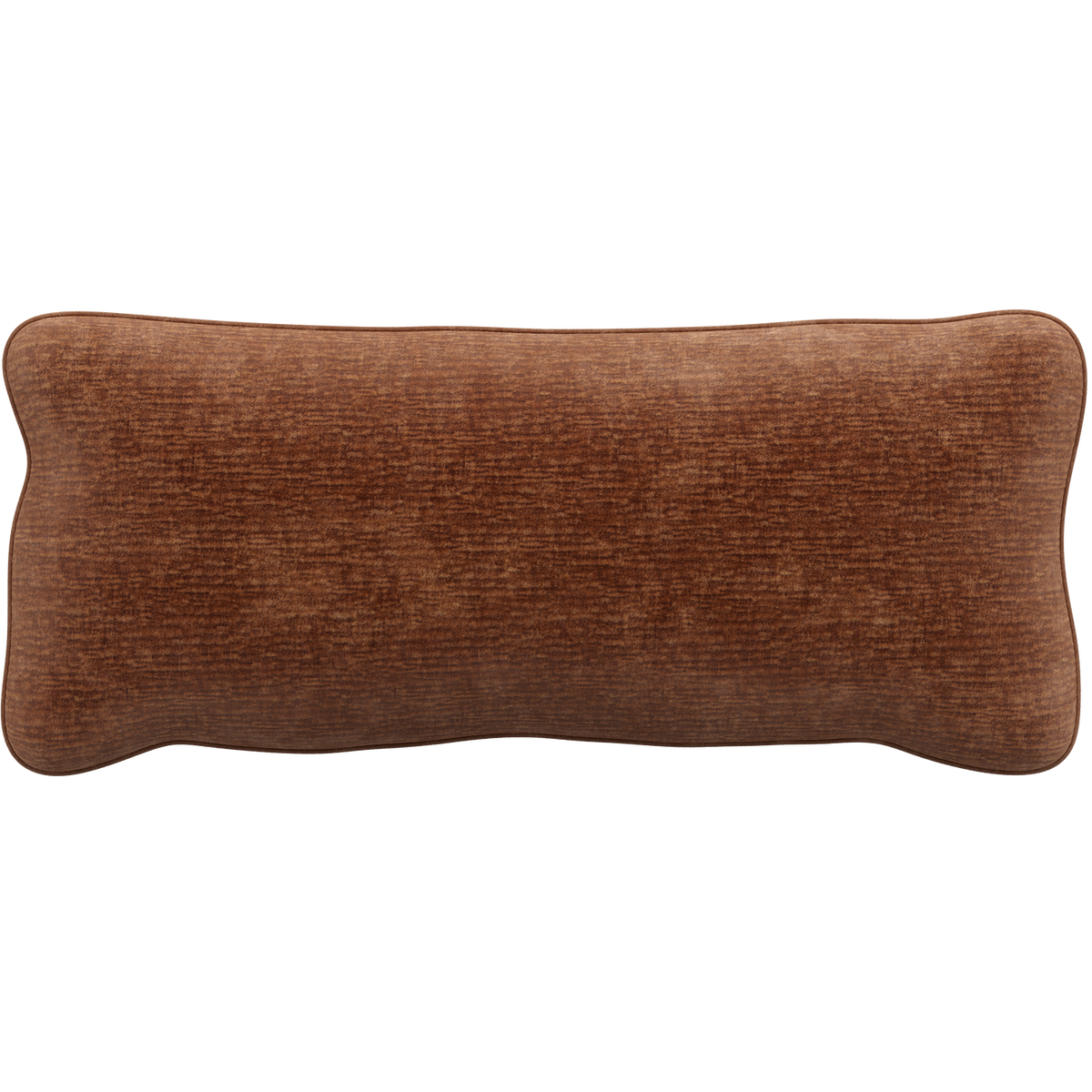Woood | Kussen Bean chenille velvet terra