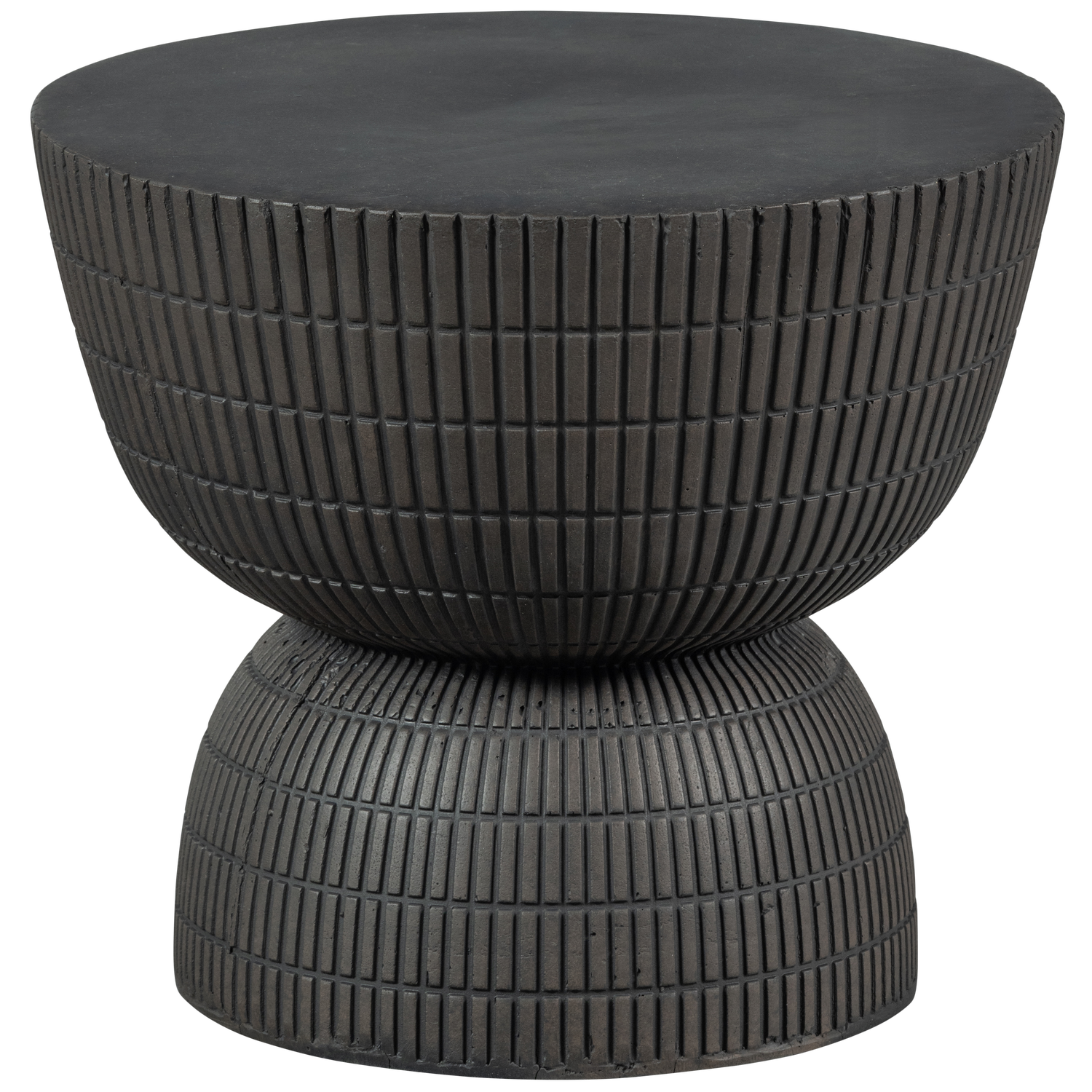 Woood | Bijzettafel Samson fiber clay coffee