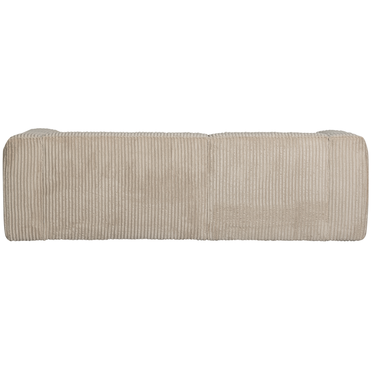Woood | Chaise longue bank Bean links ribstof travertin