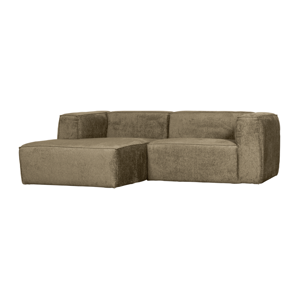 Woood | Chaise longue Bean links structure velvet spices