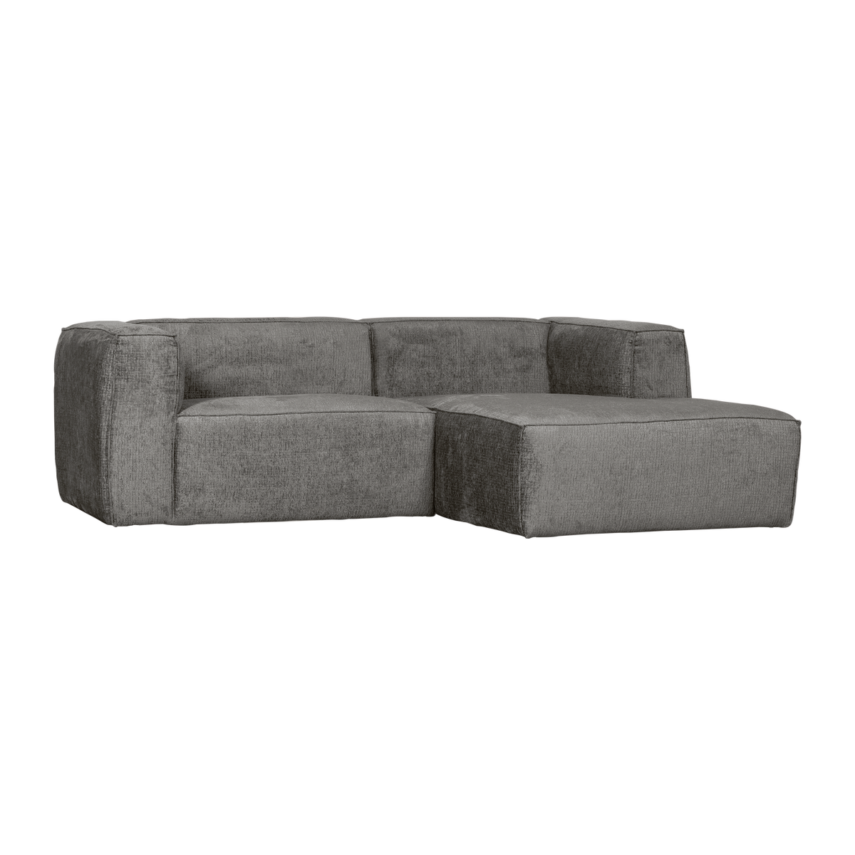 Woood | Chaise longue Bean rechts structure velvet cloud sky