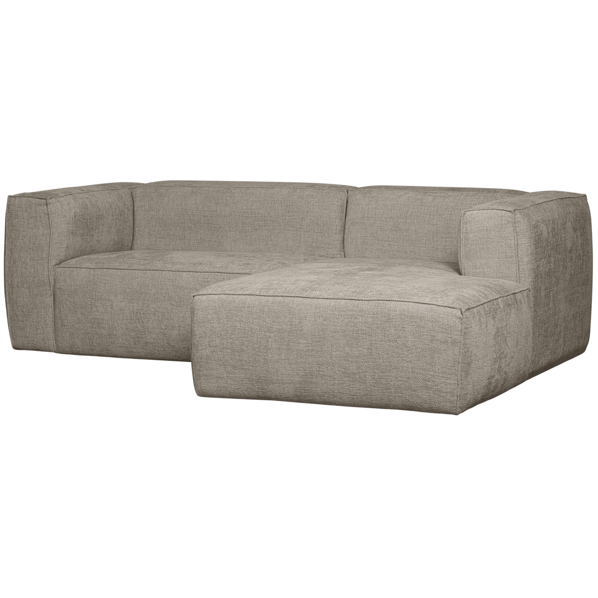 Woood | Chaise longue Bean rechts grove melange travertin