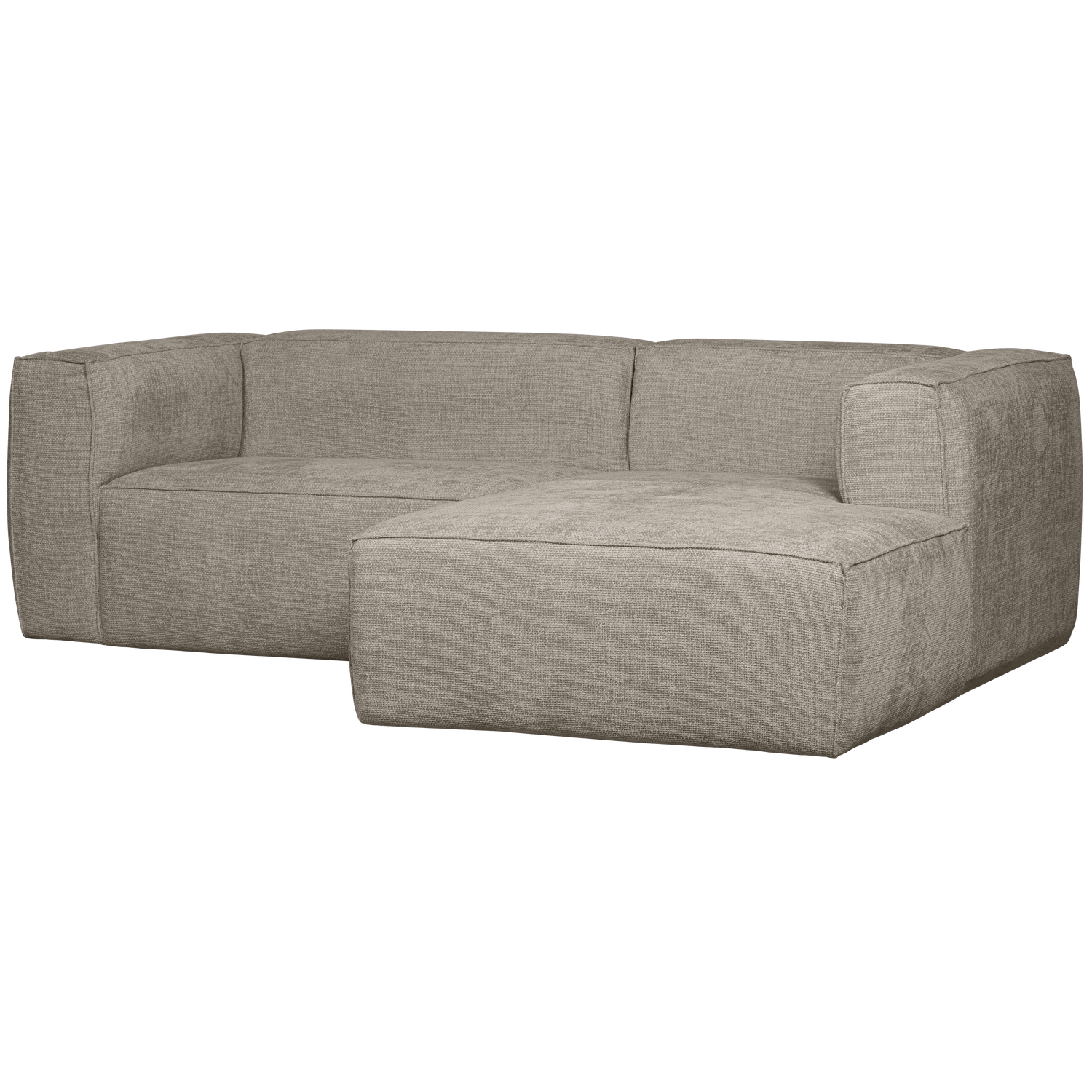 Woood | Chaise longue Bean rechts grove melange travertin