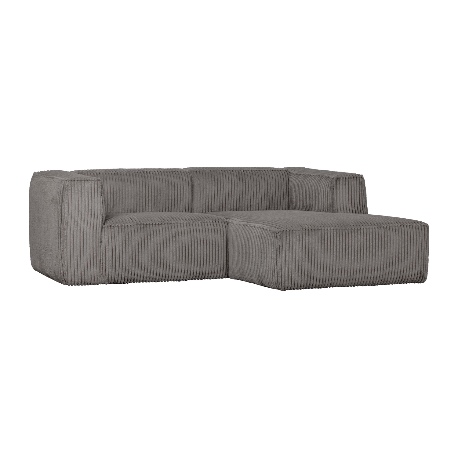 Woood | Chaise longue rechts ribstof terrazzo