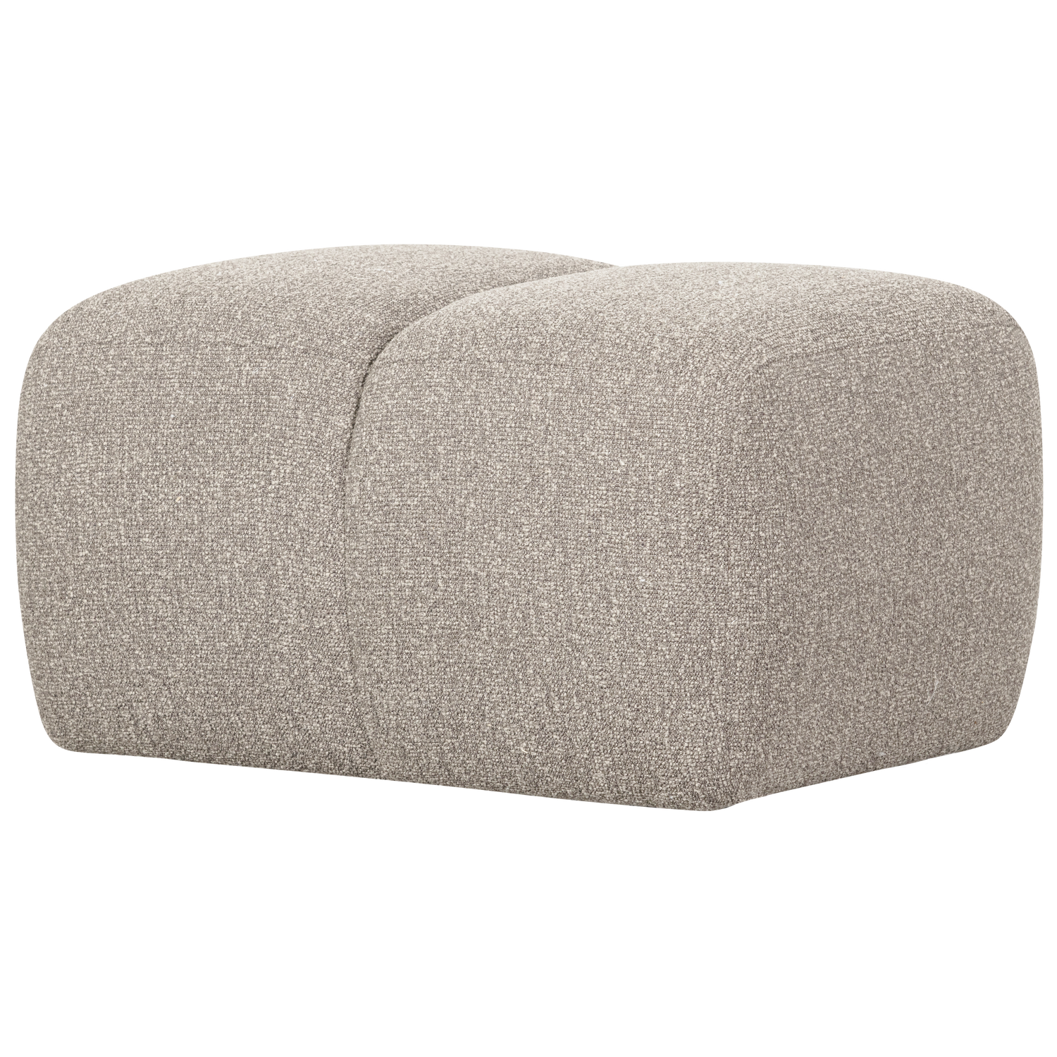 Woood | Poef Mojo boucle beige melange