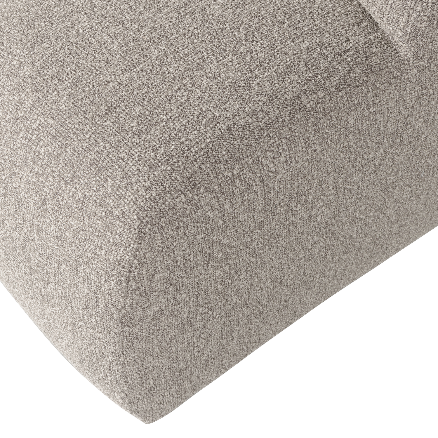 Woood | Poef Mojo boucle beige melange