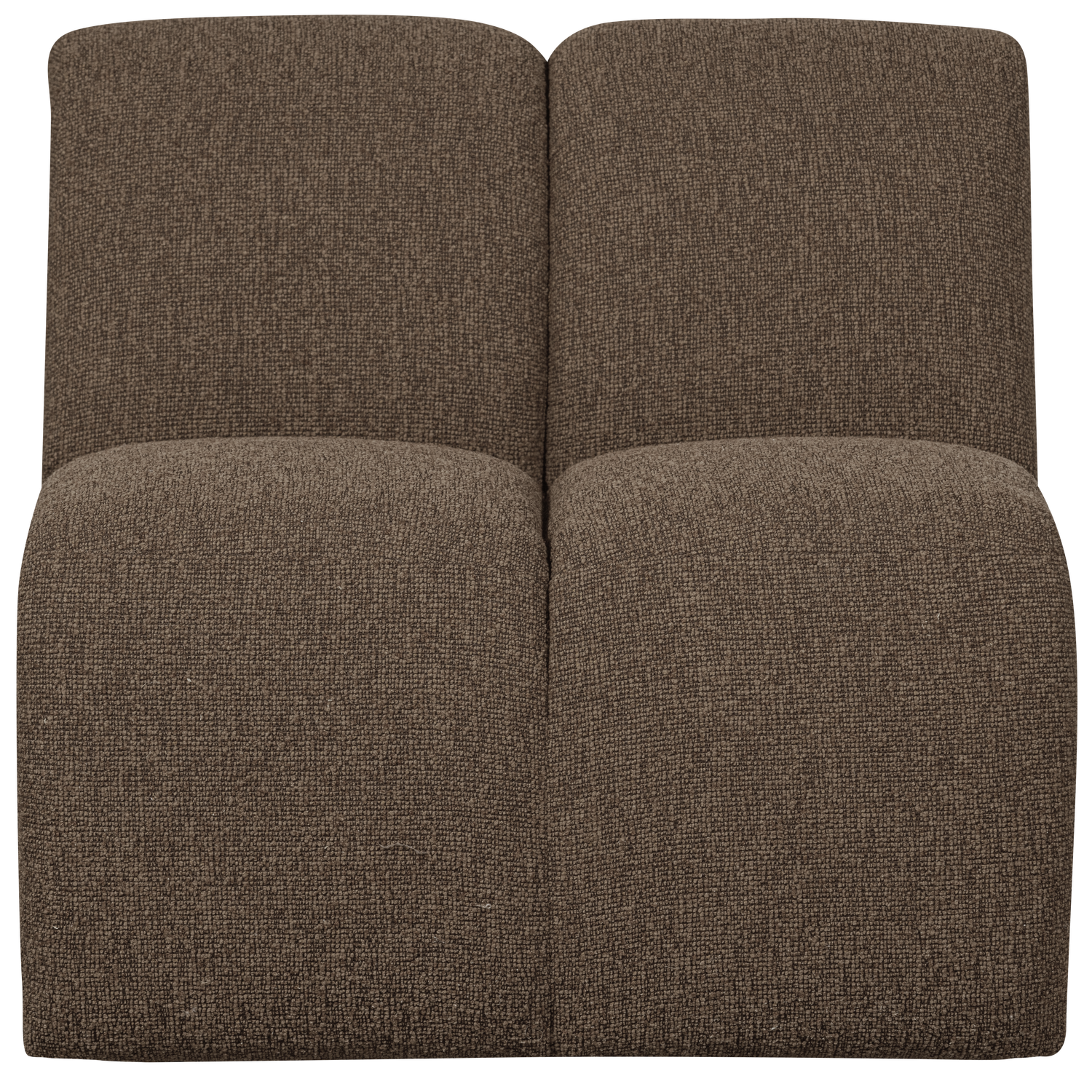 Woood | 1-Zits element Mojo boucle bruin melange