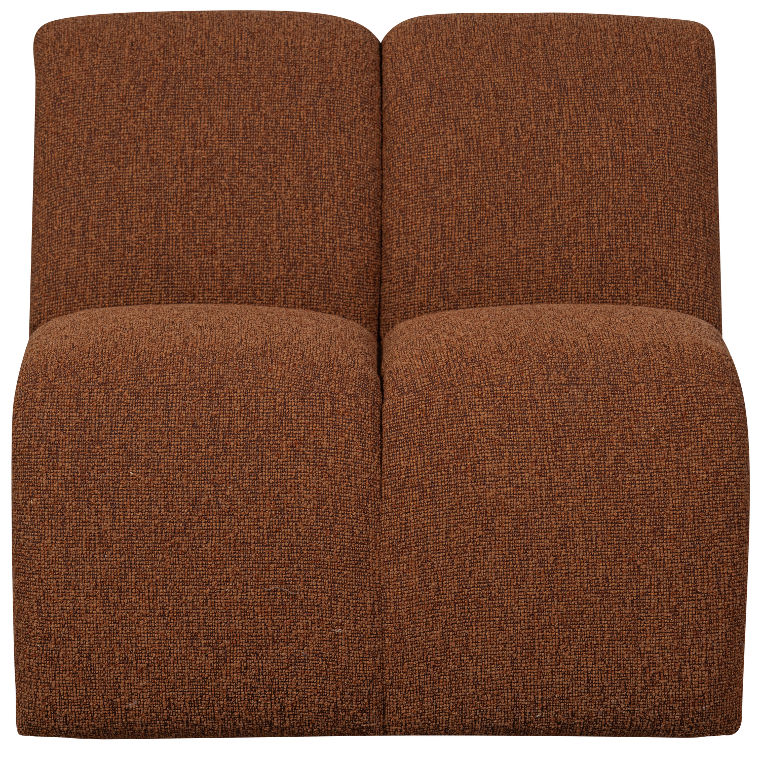 Woood | 1-Zits element Mojo boucle roestbruin melange