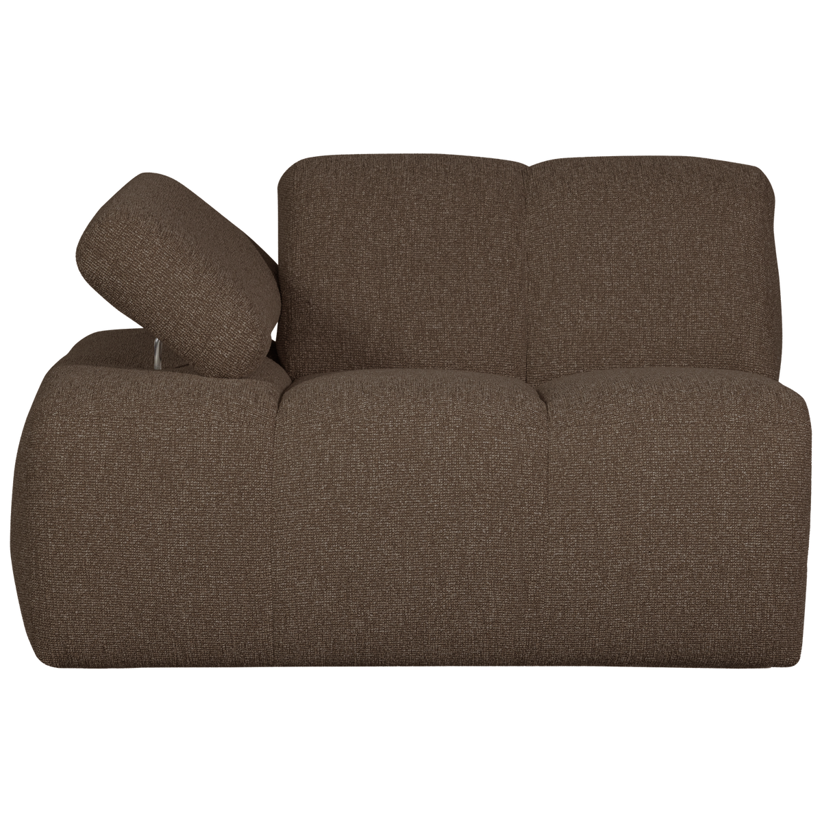 Woood | 1-Zits element Mojo arm links boucle bruin melange
