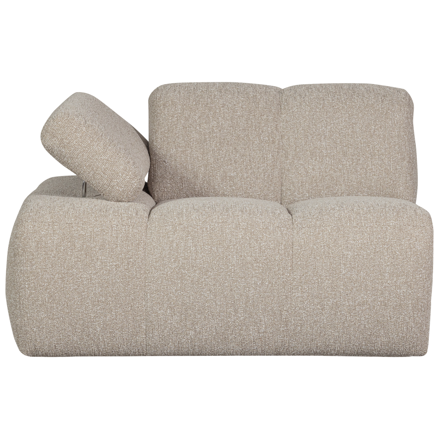 Woood | 1-Zits element Mojo arm links boucle beige melange